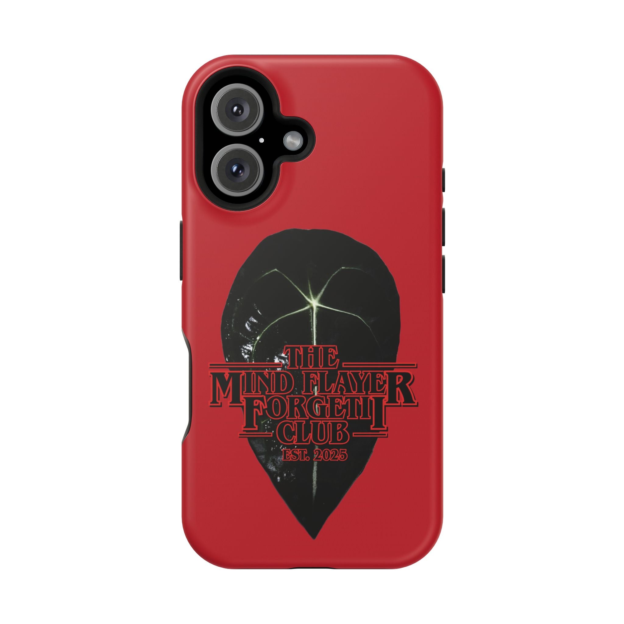 Mind Flayer ForgetIi Club - Red Magnetic Impact‑Resistant Case