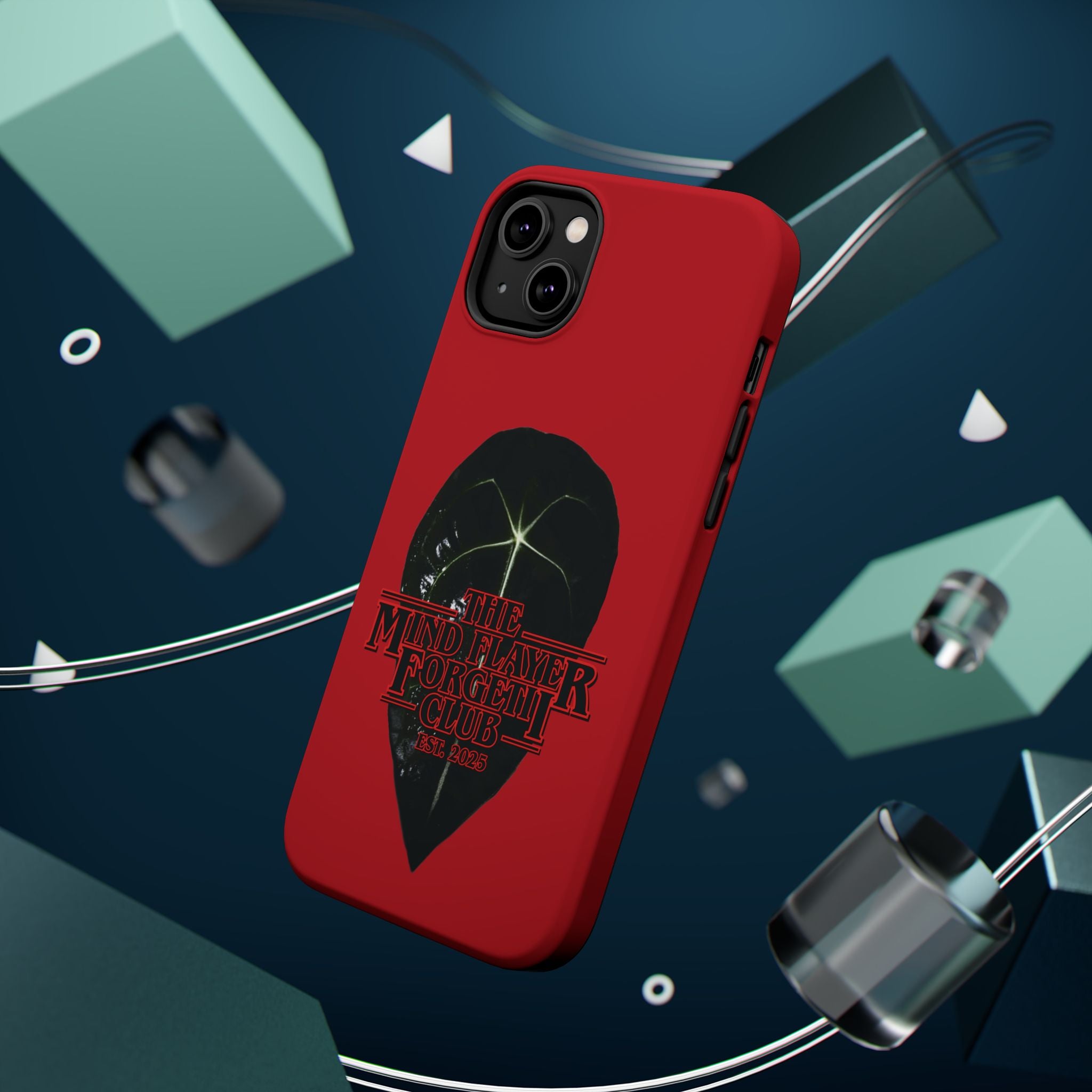 Mind Flayer ForgetIi Club - Red Magnetic Impact‑Resistant Case