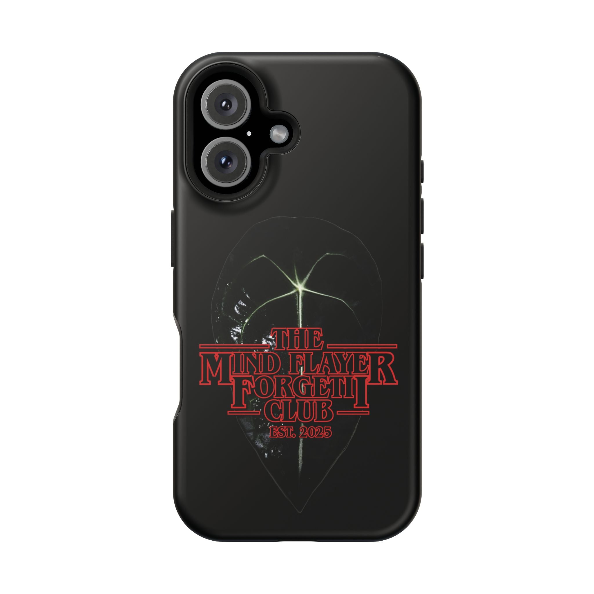 Mind Flayer Forgetii Club - Black Magnetic Impact‑Resistant Case