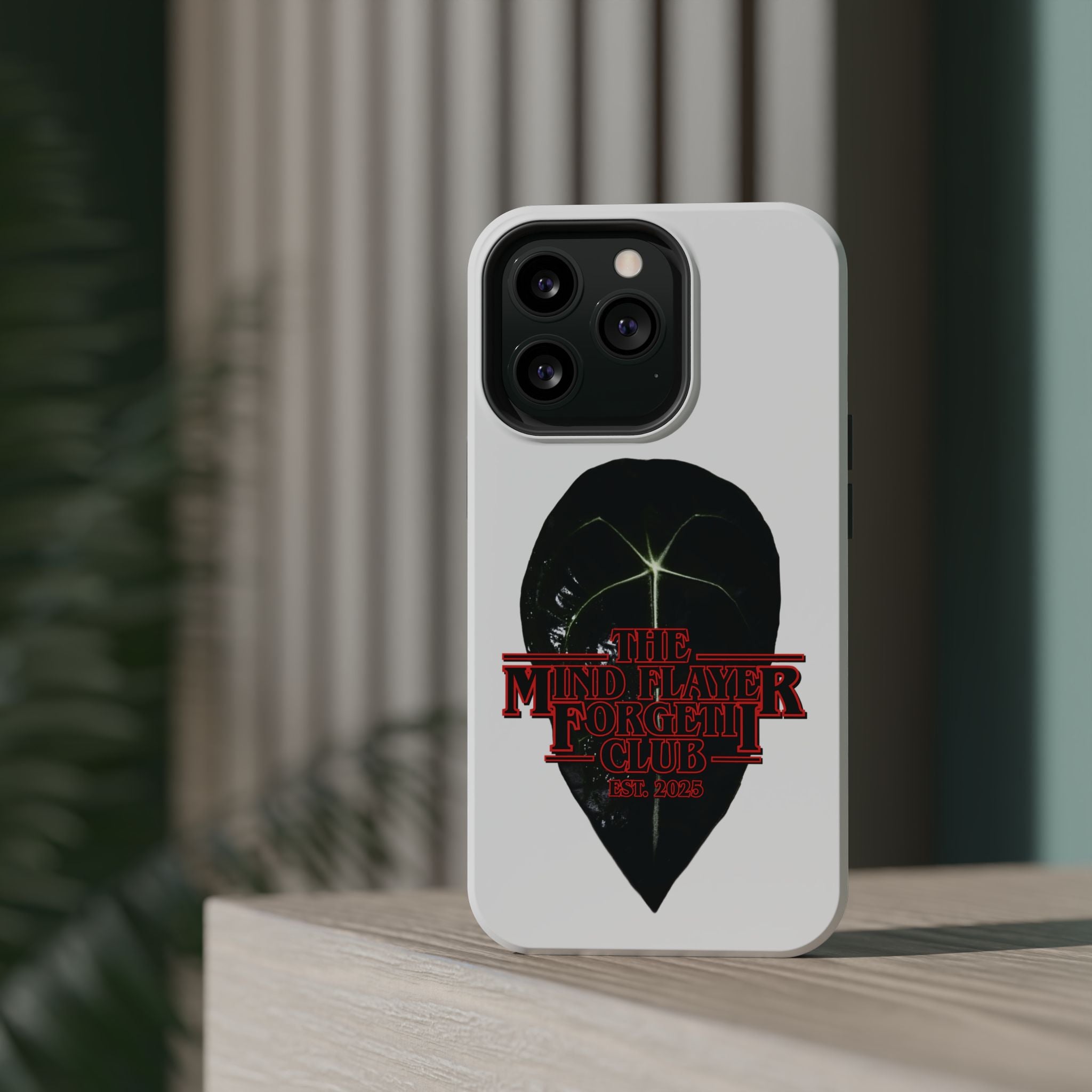 Mind Flayer Forgetii Club - White Magnetic Impact‑Resistant Case