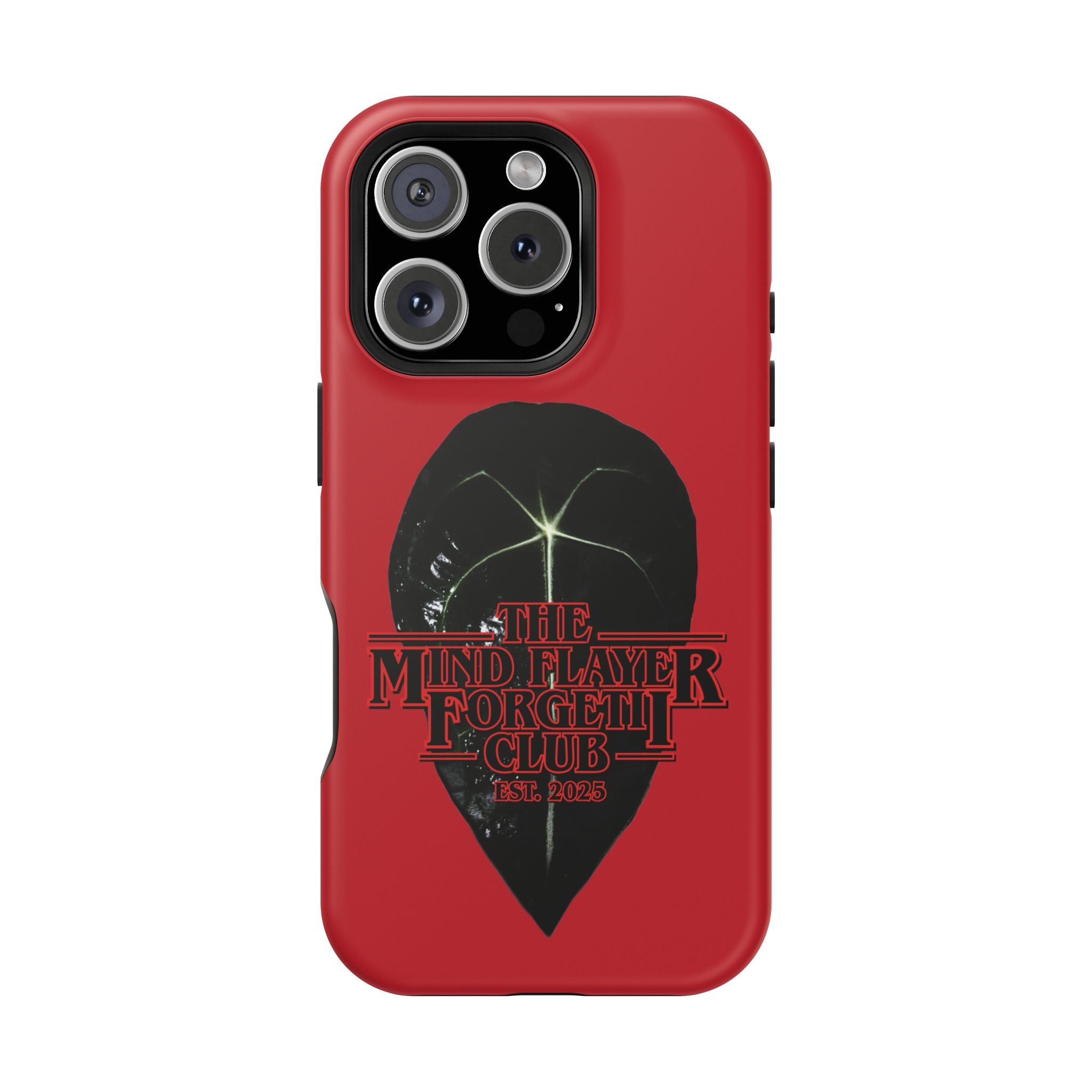 Mind Flayer ForgetIi Club - Red Magnetic Impact‑Resistant Case
