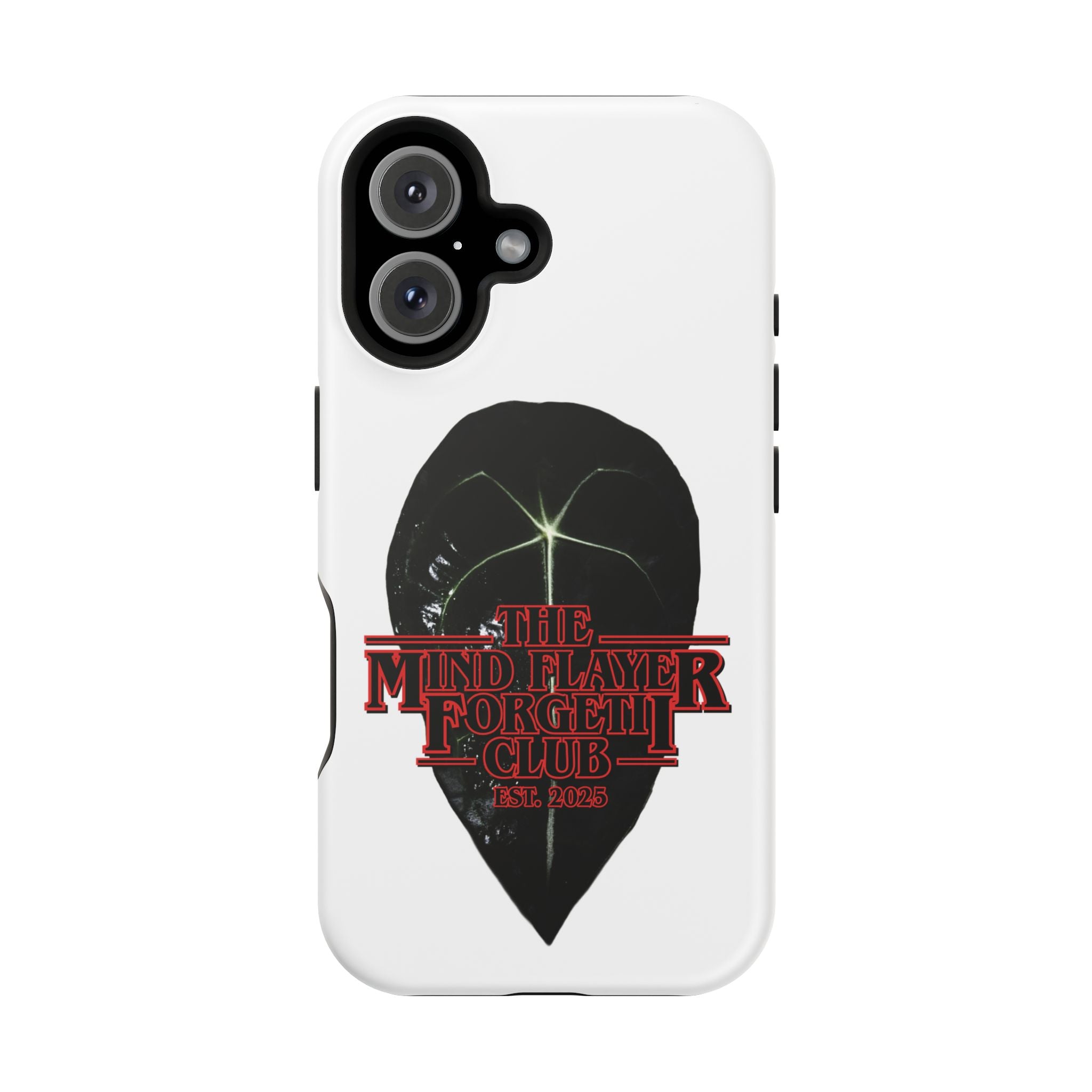 Mind Flayer Forgetii Club - White Magnetic Impact‑Resistant Case