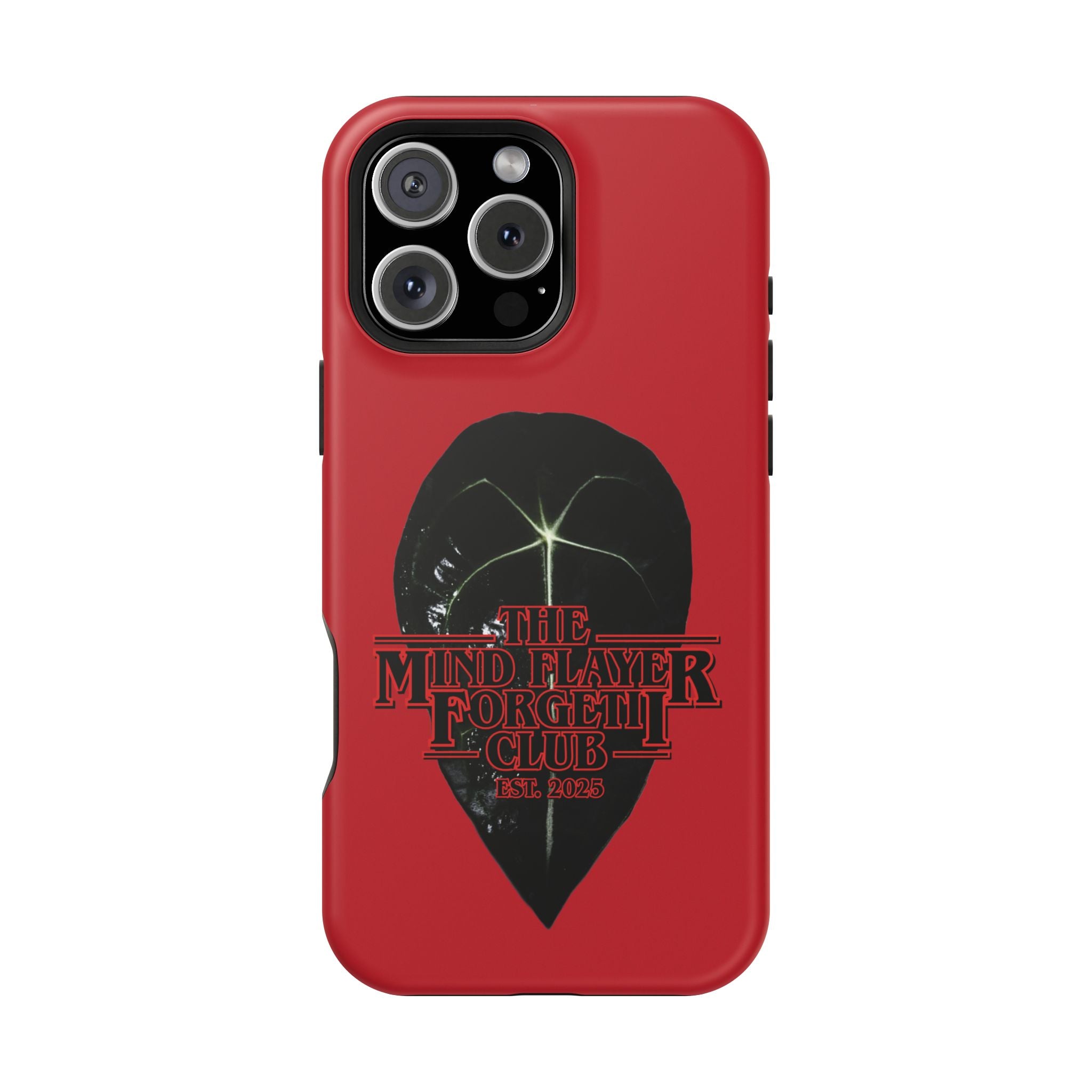 Mind Flayer ForgetIi Club - Red Magnetic Impact‑Resistant Case