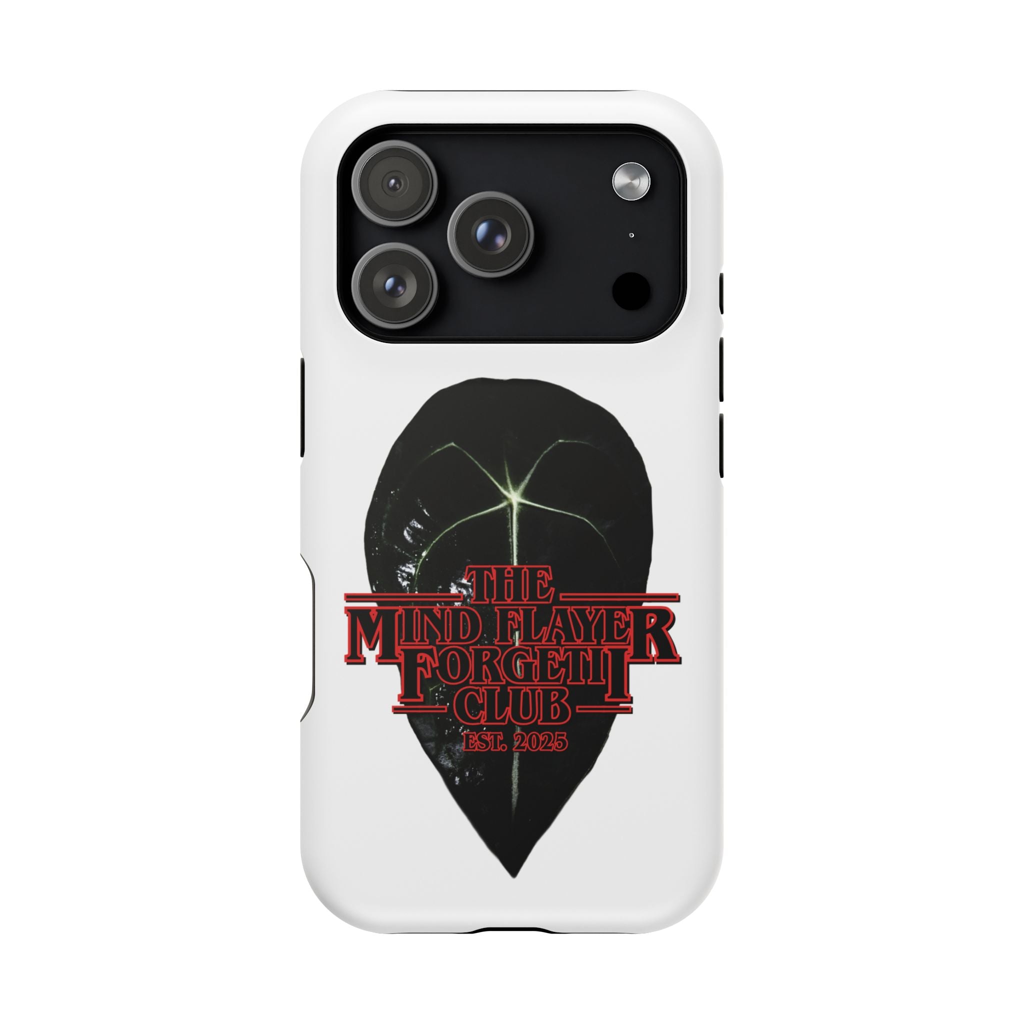 Mind Flayer Forgetii Club - White Magnetic Impact‑Resistant Case