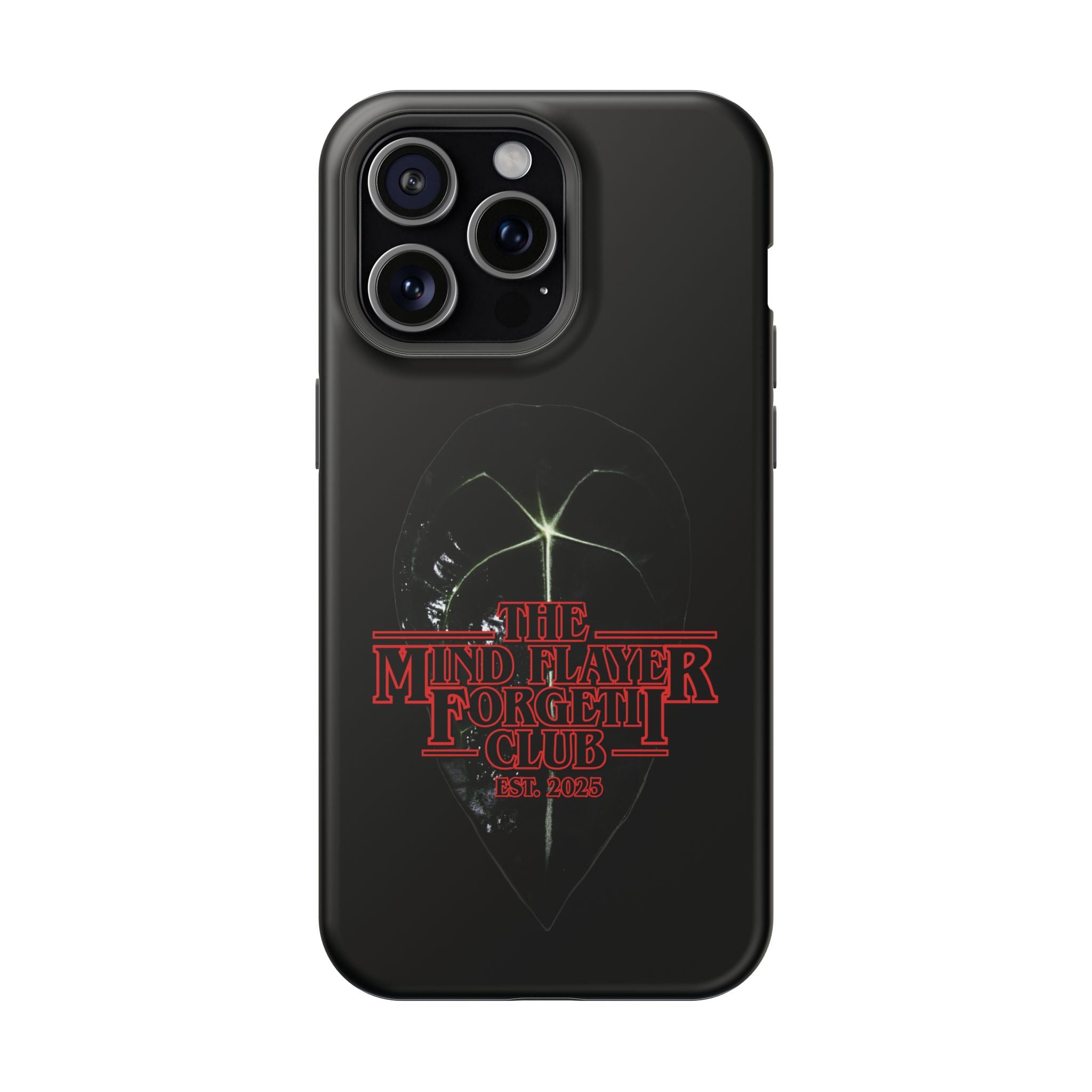 Mind Flayer Forgetii Club - Black Magnetic Impact‑Resistant Case