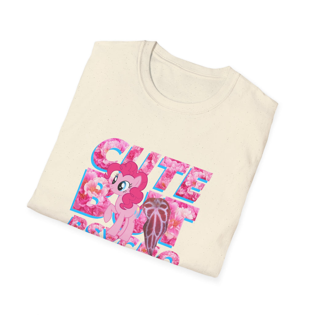 "Cute But Psycho" Tee By The Anthurium Pink Pony Club