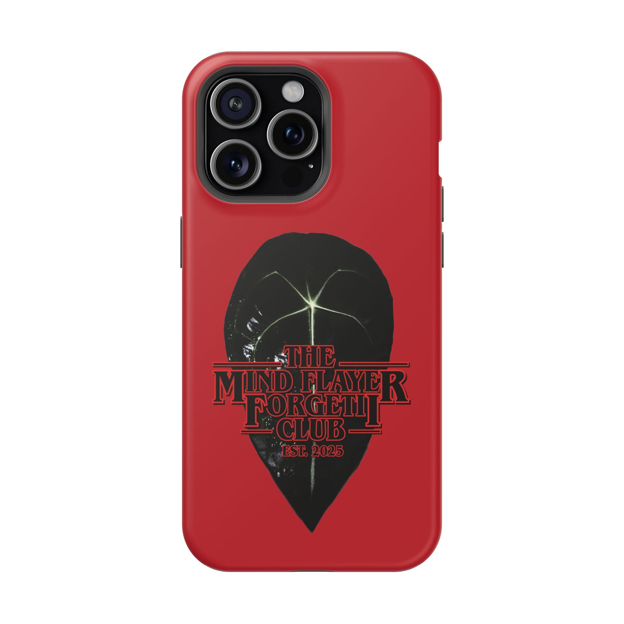 Mind Flayer ForgetIi Club - Red Magnetic Impact‑Resistant Case