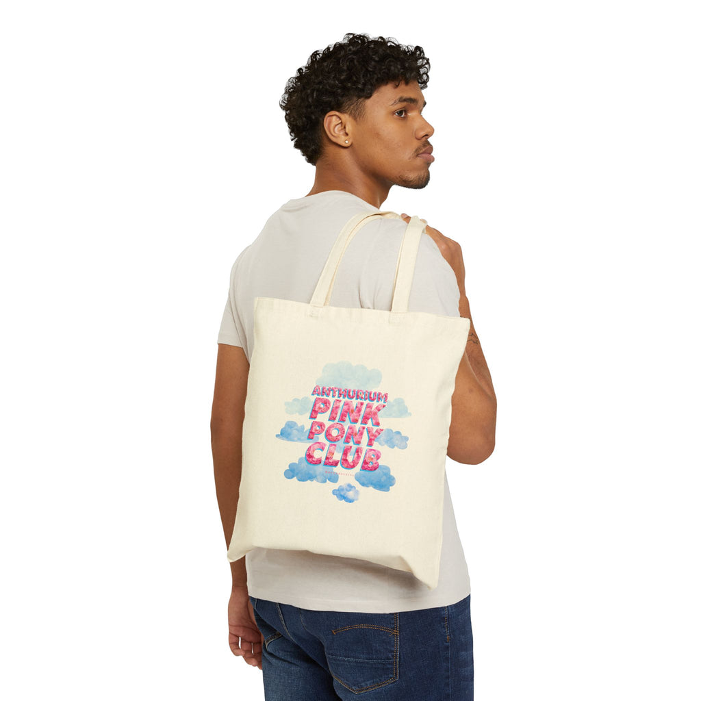 "Cute But Psycho" Tote Bag By The Anthurium Pink Pony Club