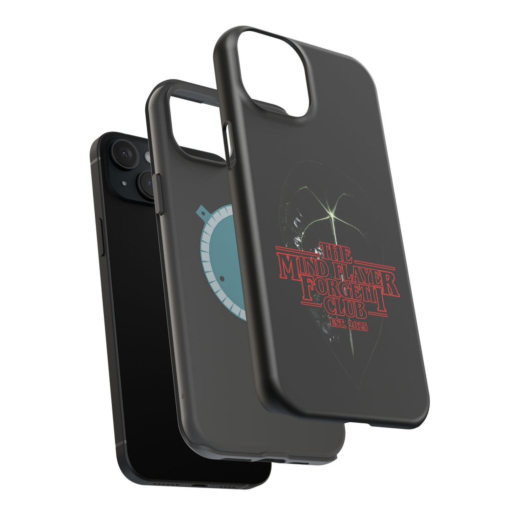 Mind Flayer Forgetii Club - Black Magnetic Impact‑Resistant Case