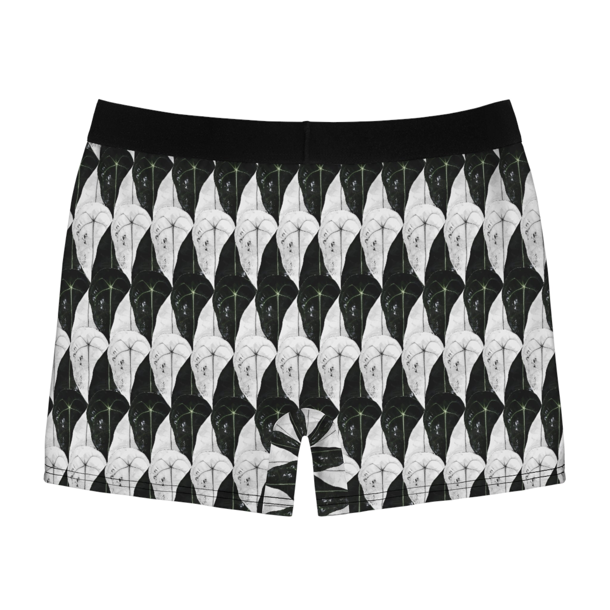 Mind Flayer Forgetii Leaf Black/White Boxer Briefs