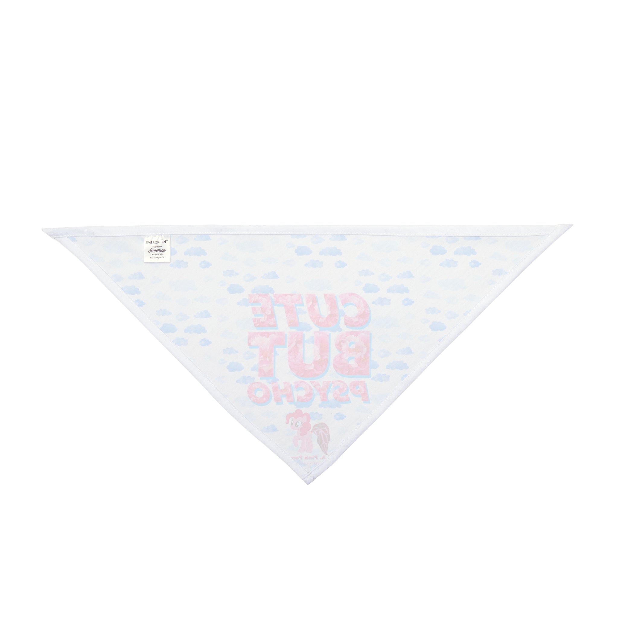 "Cute But Psycho" Bandana By The Anthurium Pink Pony Club