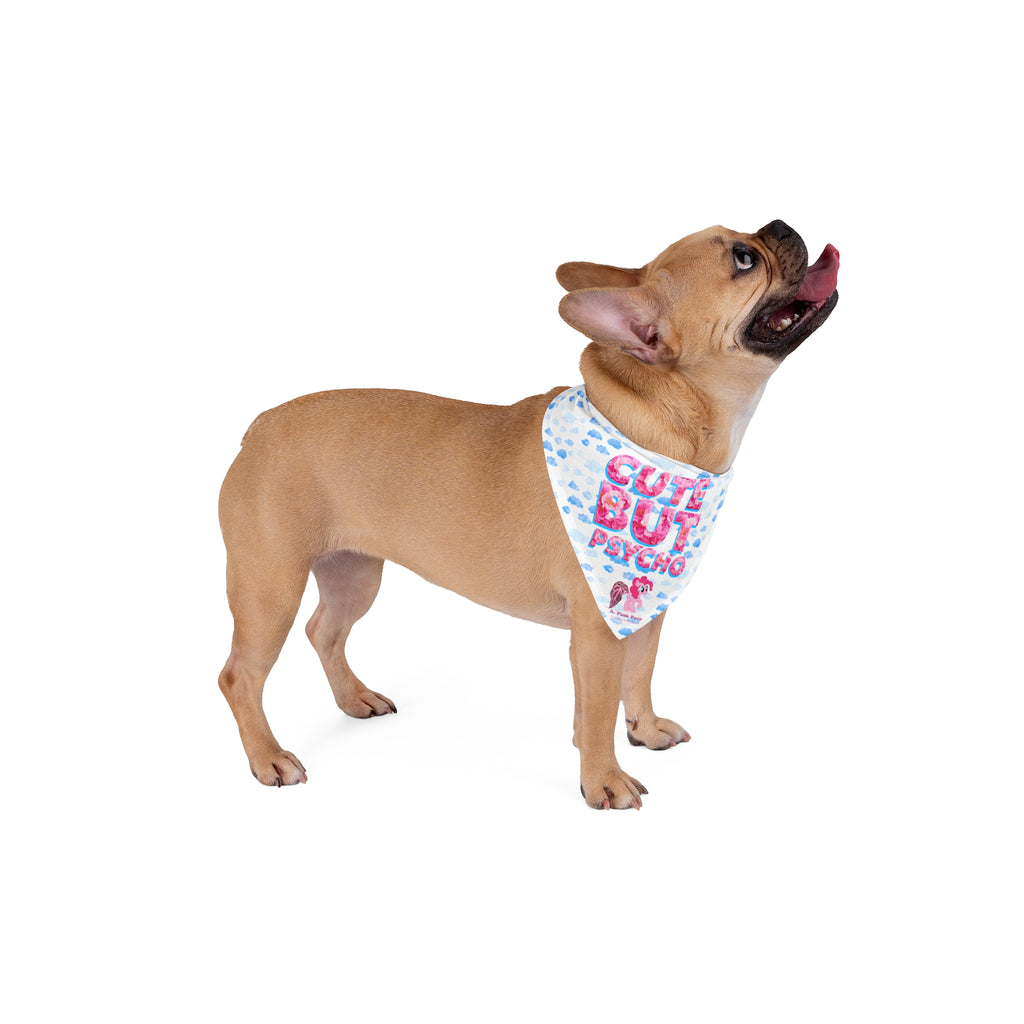 "Cute But Psycho" Bandana By The Anthurium Pink Pony Club