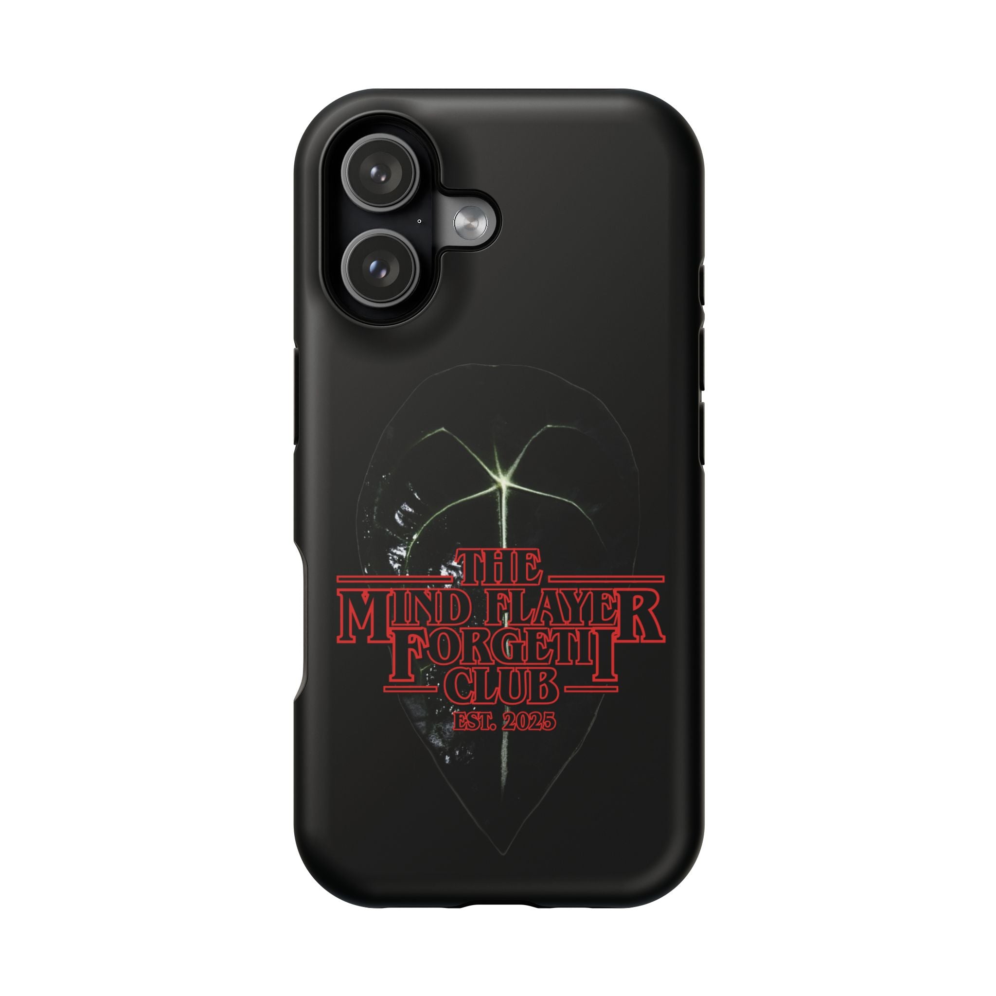 Mind Flayer Forgetii Club - Black Magnetic Impact‑Resistant Case