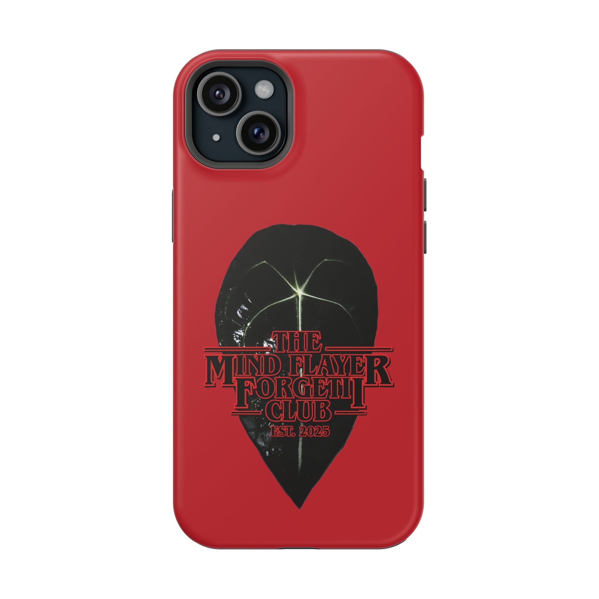 Mind Flayer ForgetIi Club - Red Magnetic Impact‑Resistant Case