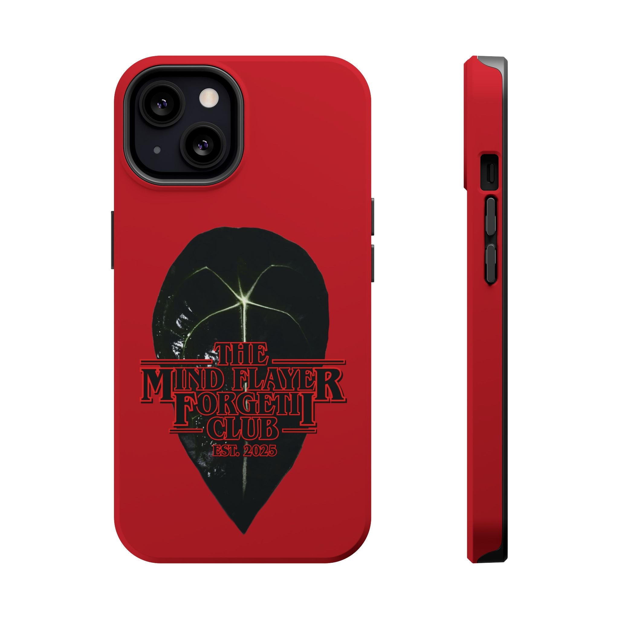 Mind Flayer ForgetIi Club - Red Magnetic Impact‑Resistant Case