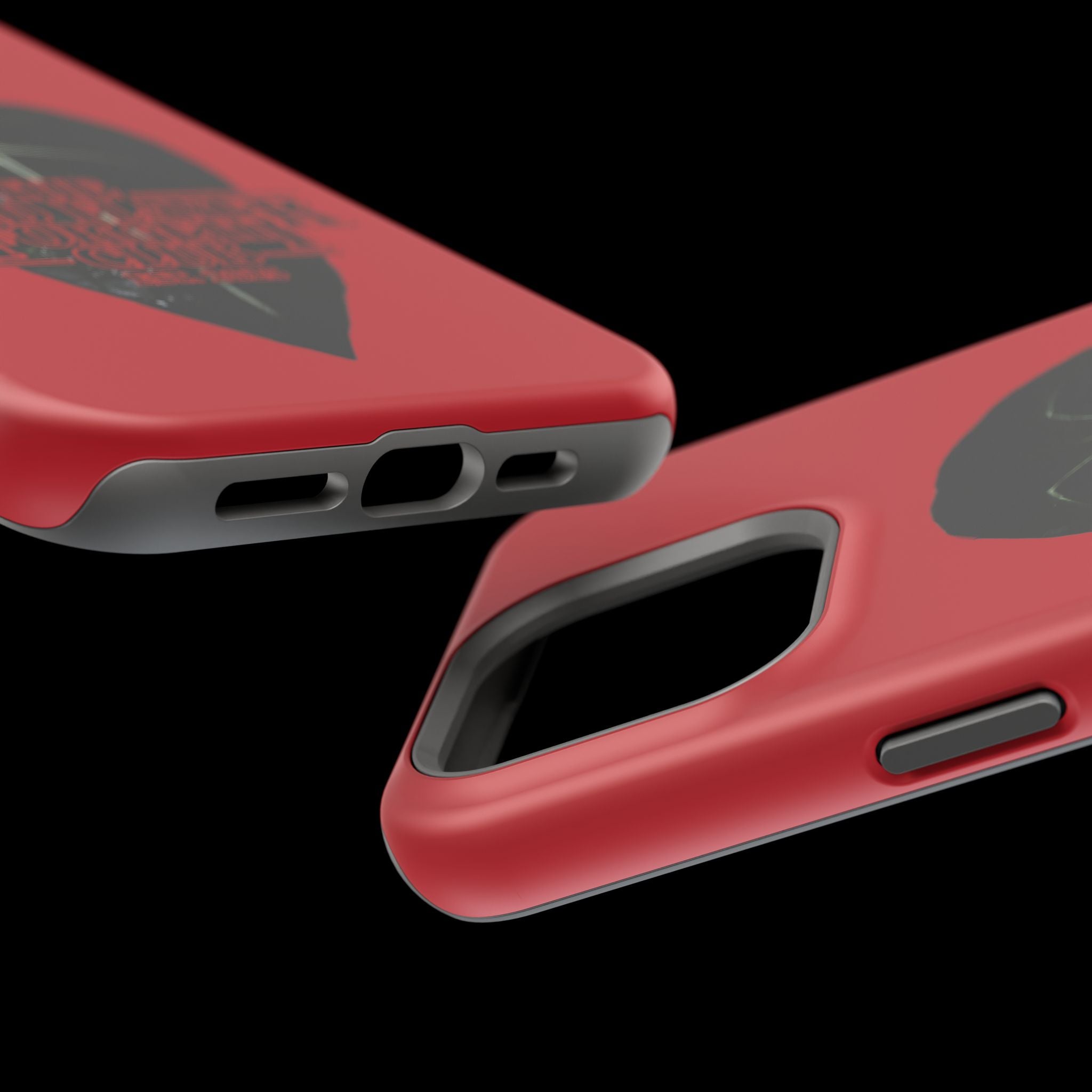 Mind Flayer ForgetIi Club - Red Magnetic Impact‑Resistant Case