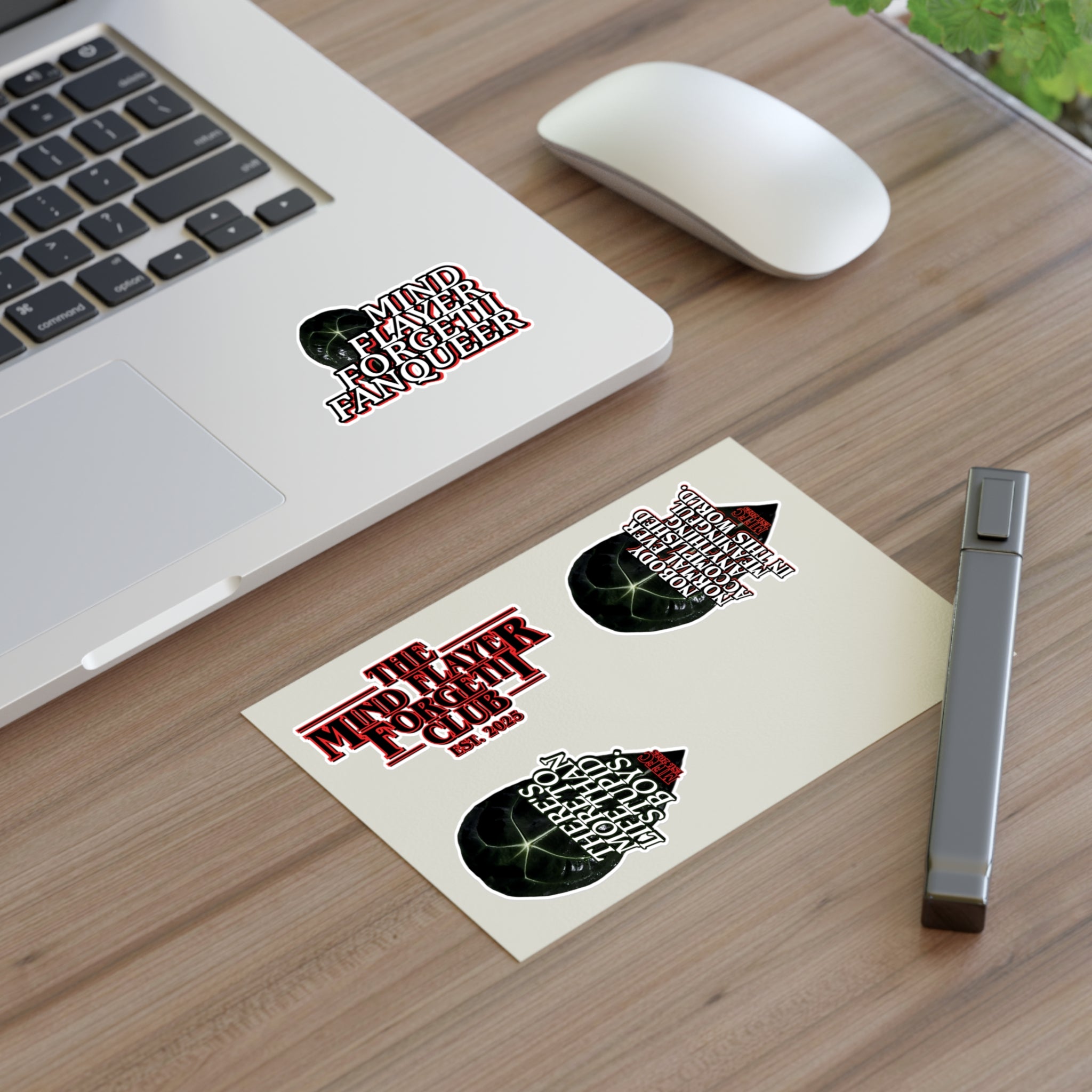 Mind Flayer Forgetii FANQUEER Sticker Sheet