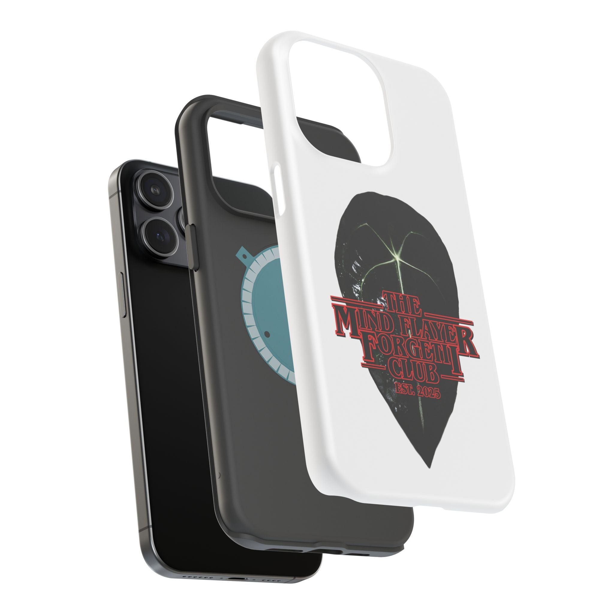 Mind Flayer Forgetii Club - White Magnetic Impact‑Resistant Case