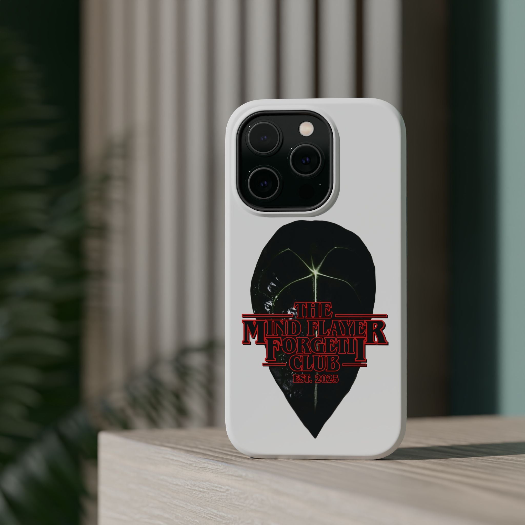 Mind Flayer Forgetii Club - White Magnetic Impact‑Resistant Case