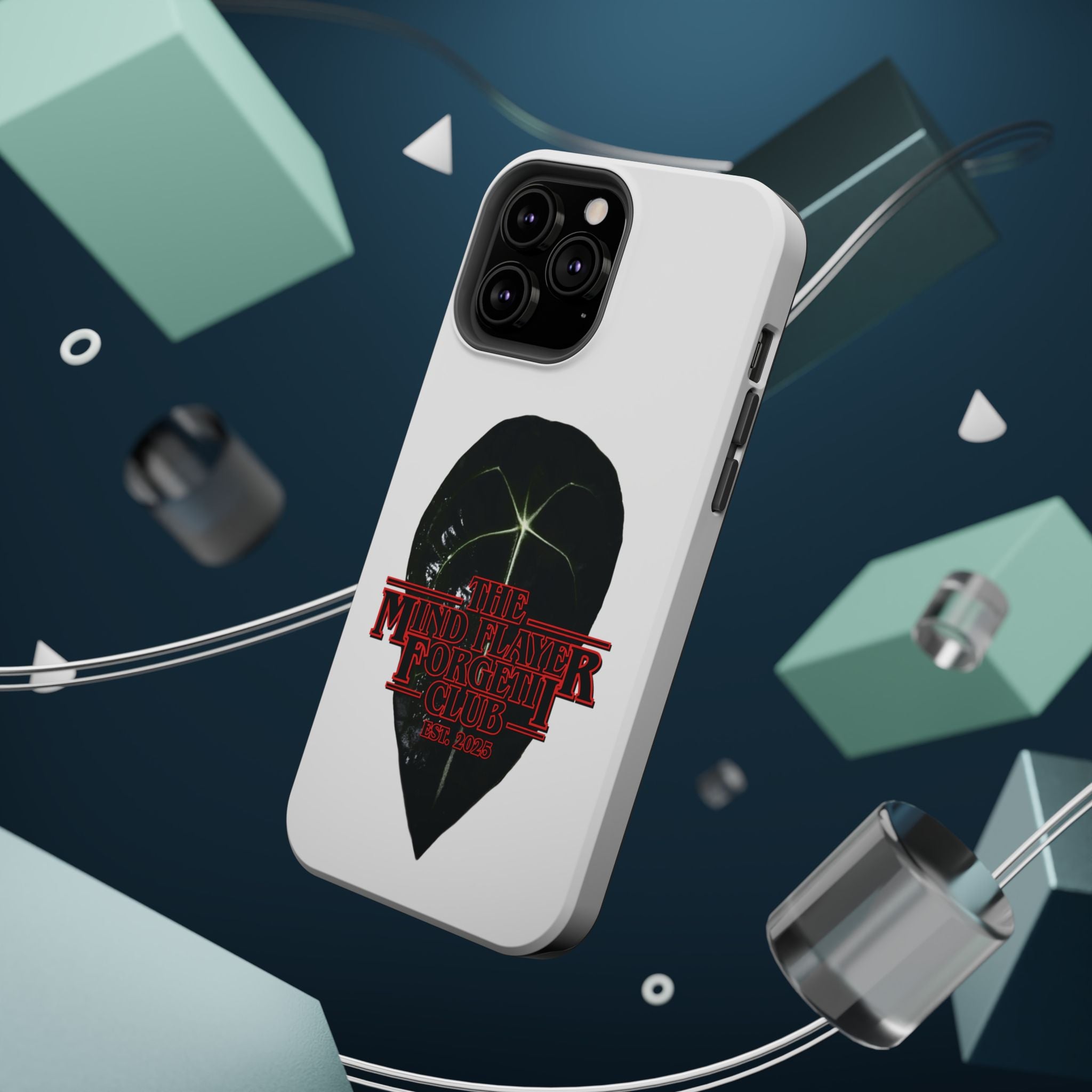Mind Flayer Forgetii Club - White Magnetic Impact‑Resistant Case