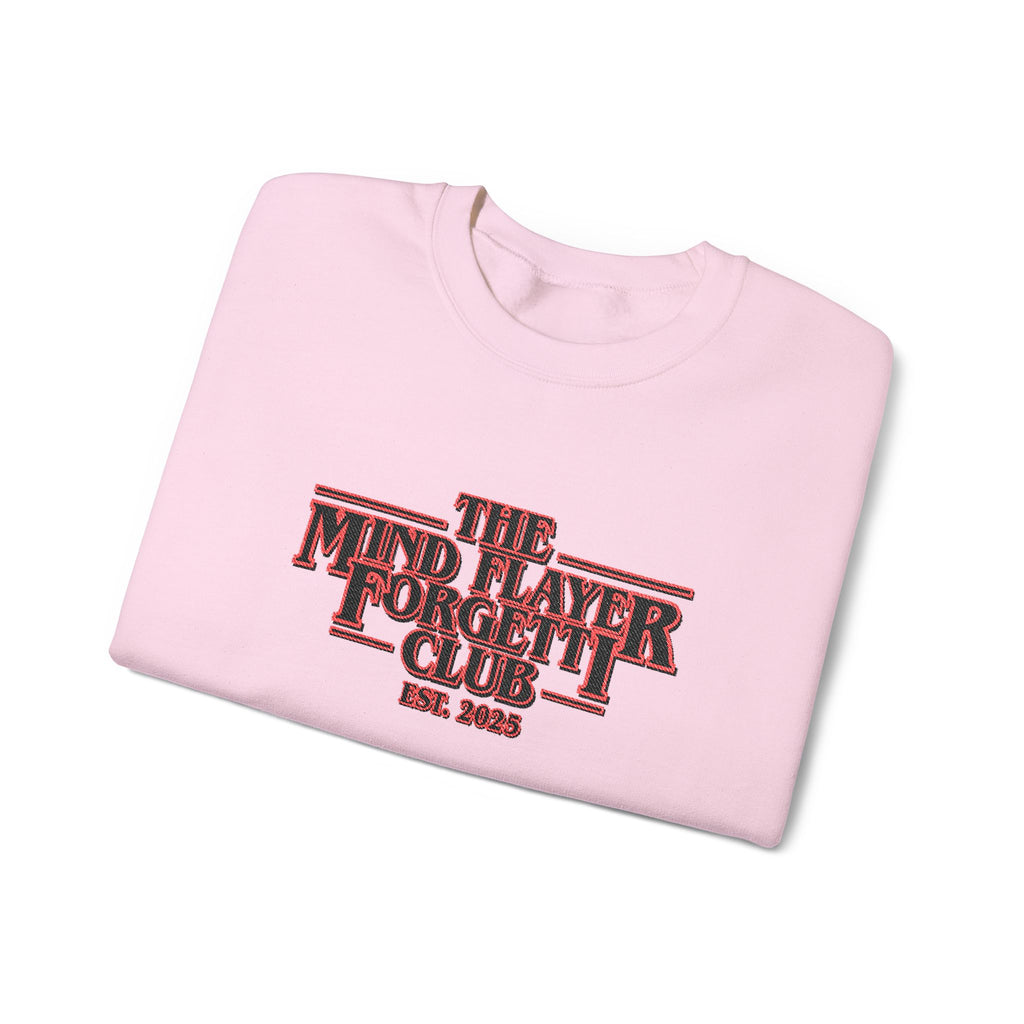 Mind Flayer Forgetii Club Official Logo Embroidered Sweatshirt
