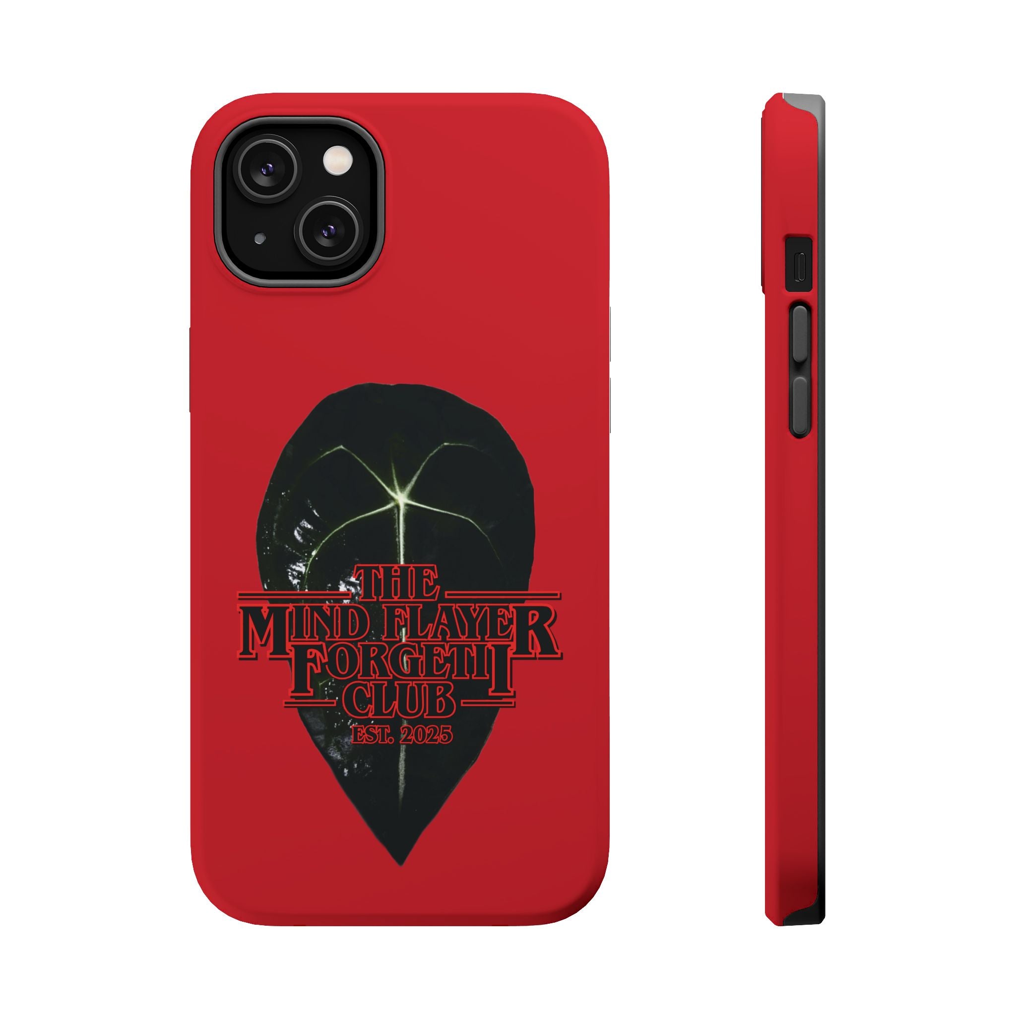 Mind Flayer ForgetIi Club - Red Magnetic Impact‑Resistant Case