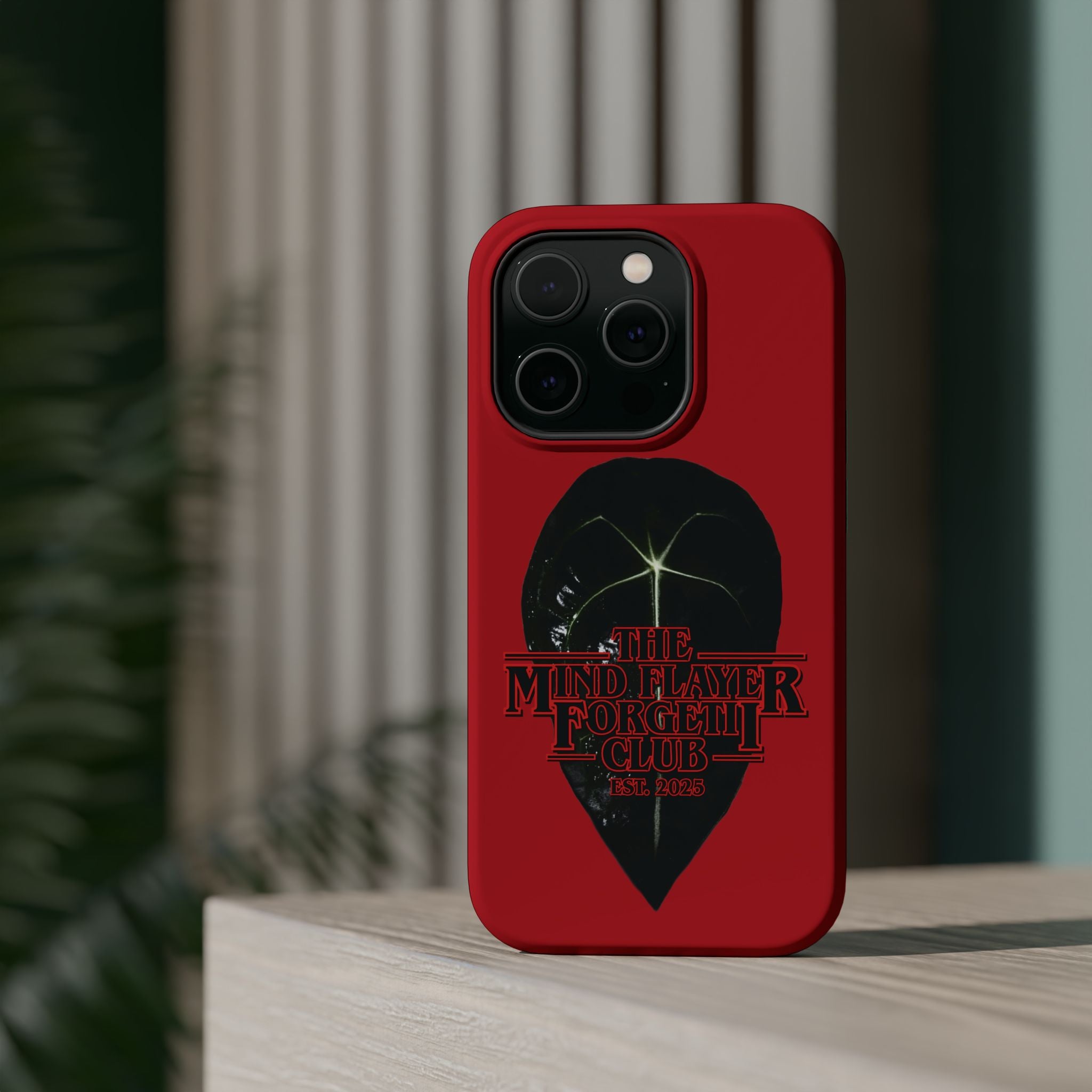 Mind Flayer ForgetIi Club - Red Magnetic Impact‑Resistant Case