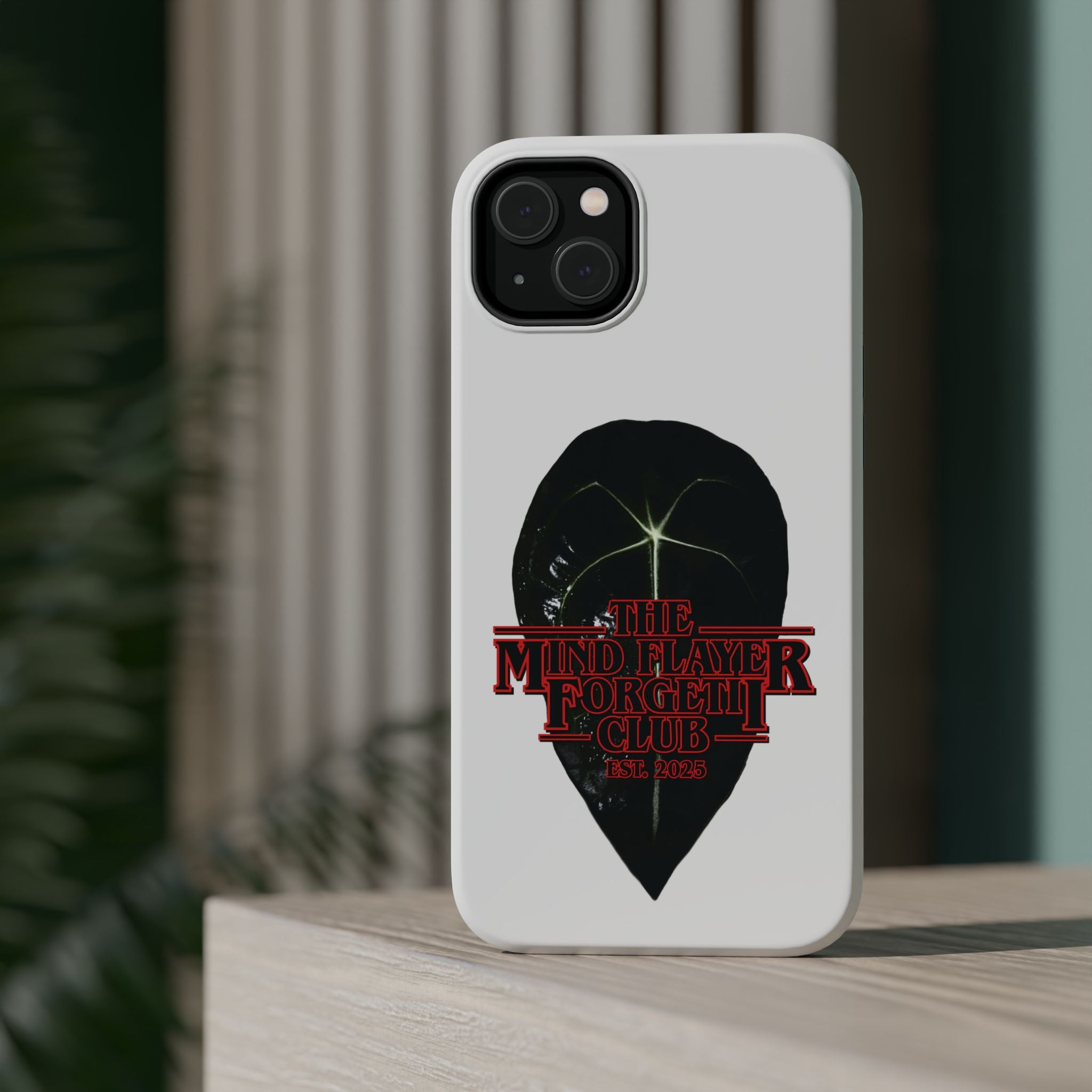 Mind Flayer Forgetii Club - White Magnetic Impact‑Resistant Case