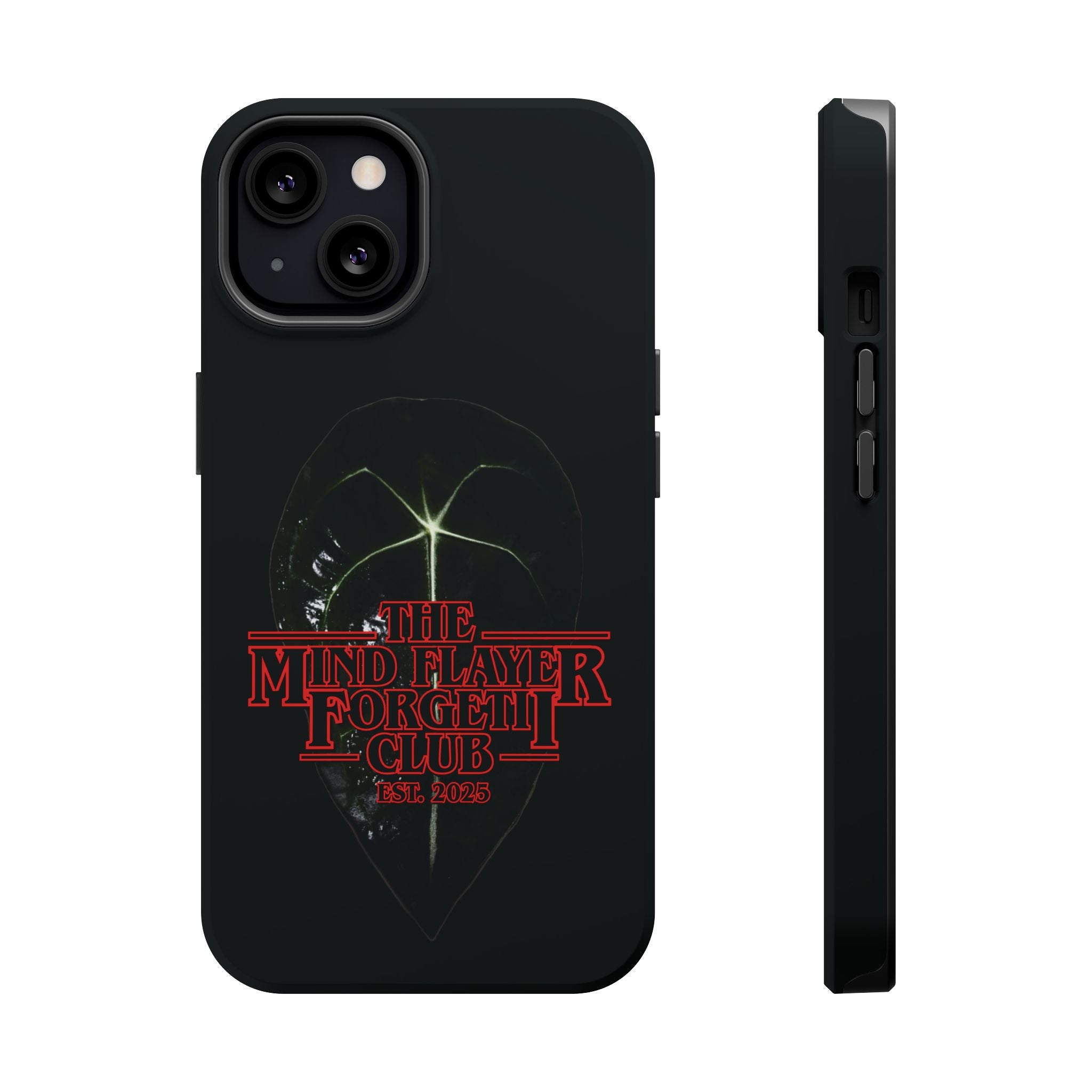 Mind Flayer Forgetii Club - Black Magnetic Impact‑Resistant Case