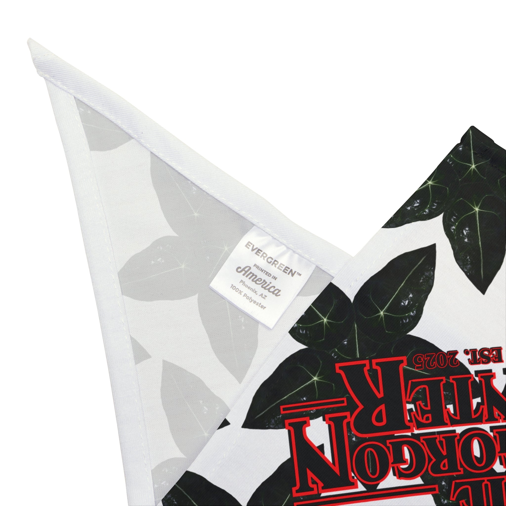 The White Demogorgon Hunter Bandana