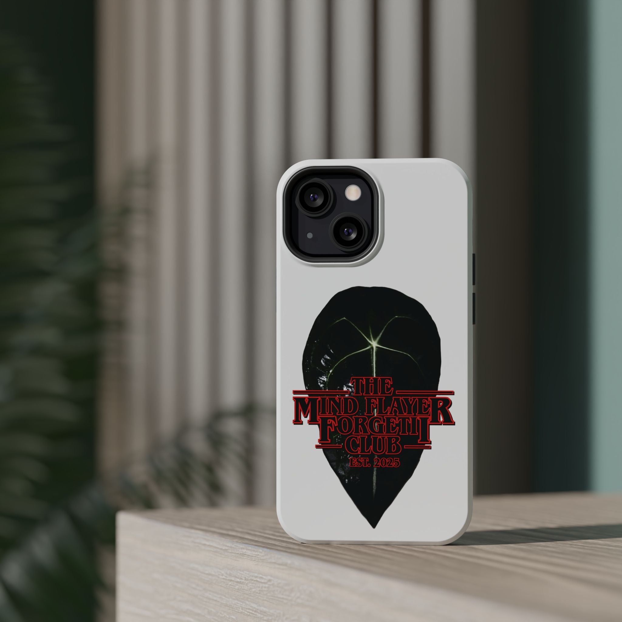 Mind Flayer Forgetii Club - White Magnetic Impact‑Resistant Case
