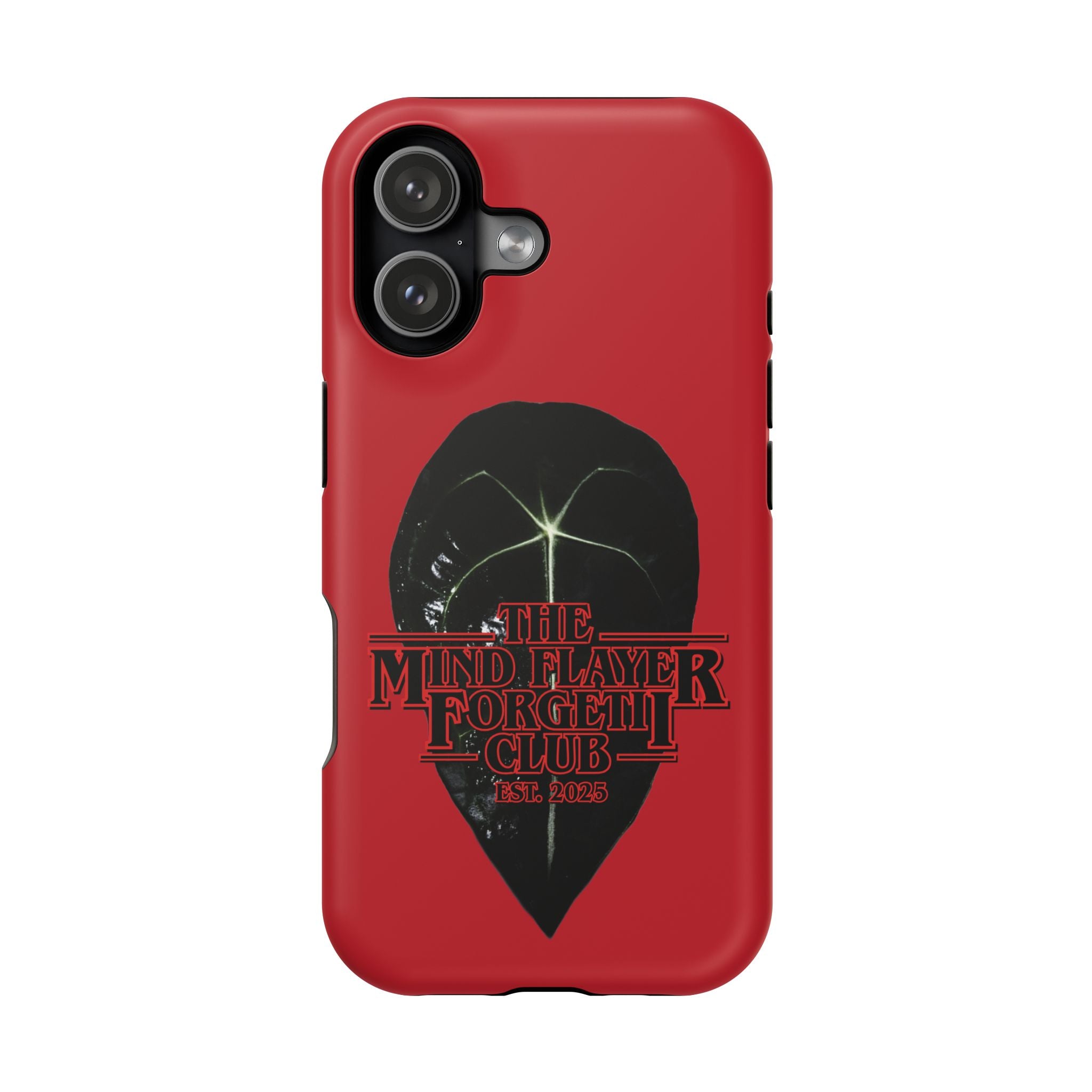 Mind Flayer ForgetIi Club - Red Magnetic Impact‑Resistant Case