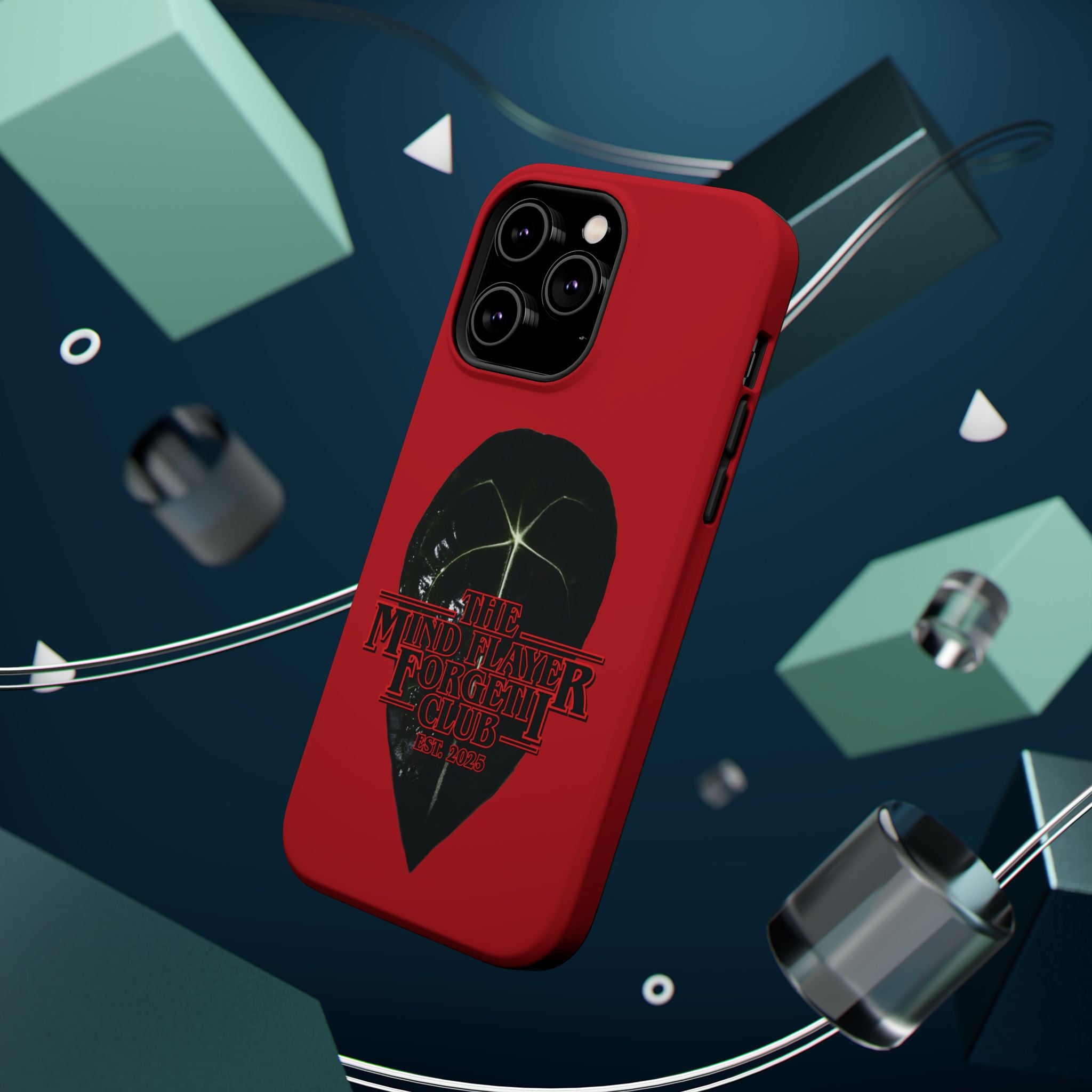 Mind Flayer ForgetIi Club - Red Magnetic Impact‑Resistant Case
