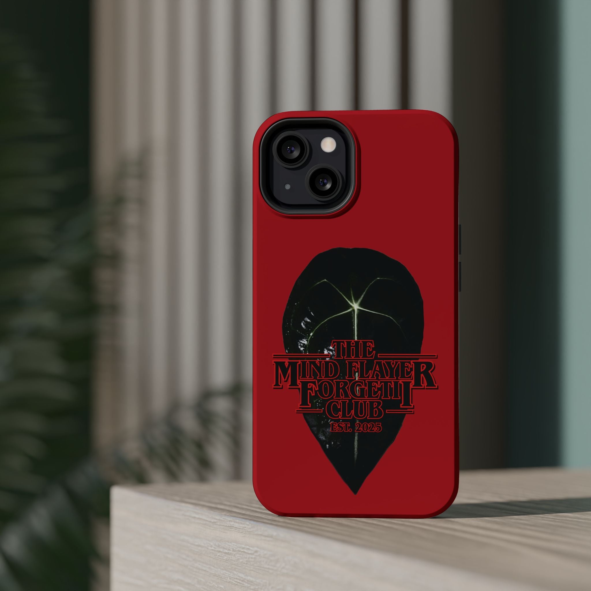 Mind Flayer ForgetIi Club - Red Magnetic Impact‑Resistant Case