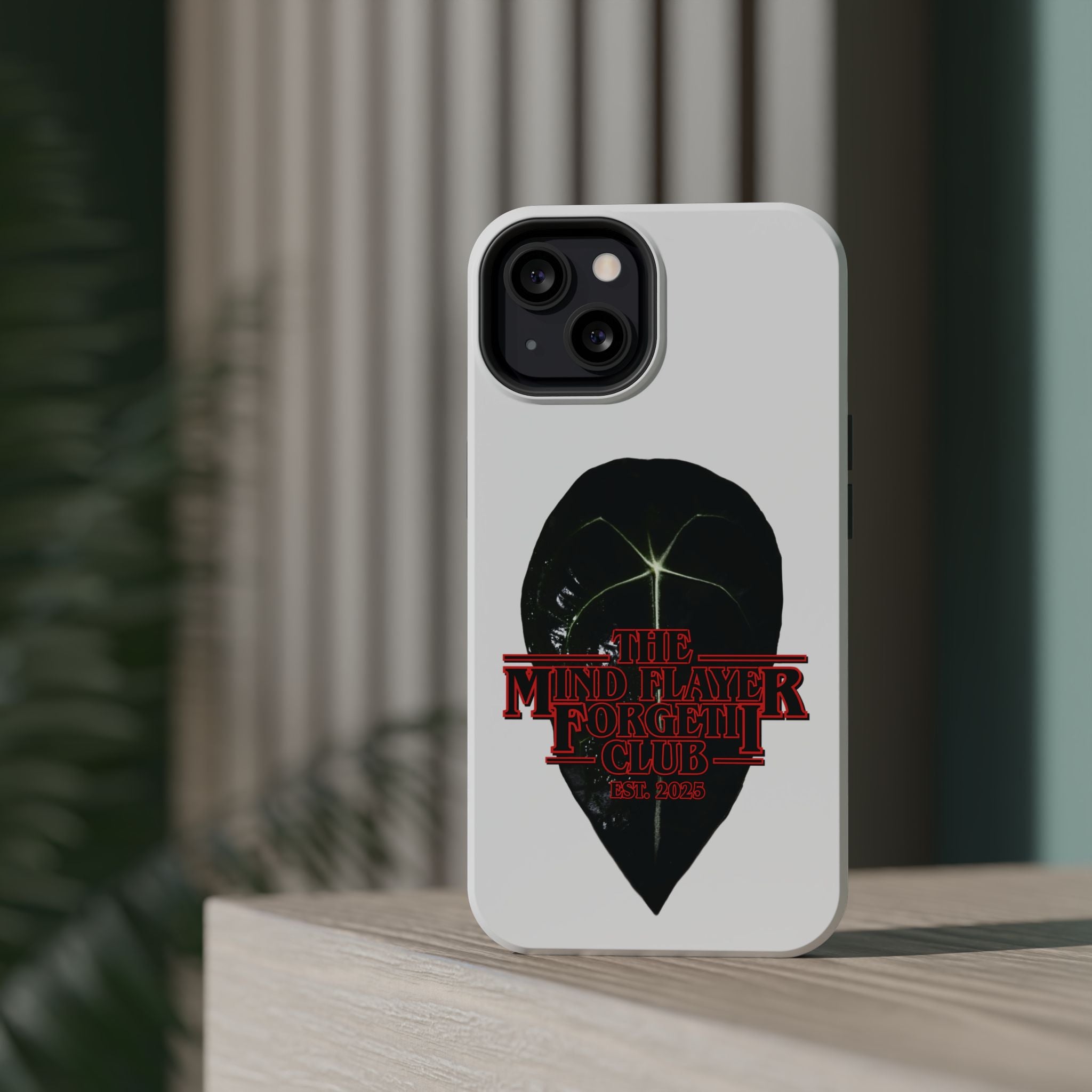 Mind Flayer Forgetii Club - White Magnetic Impact‑Resistant Case