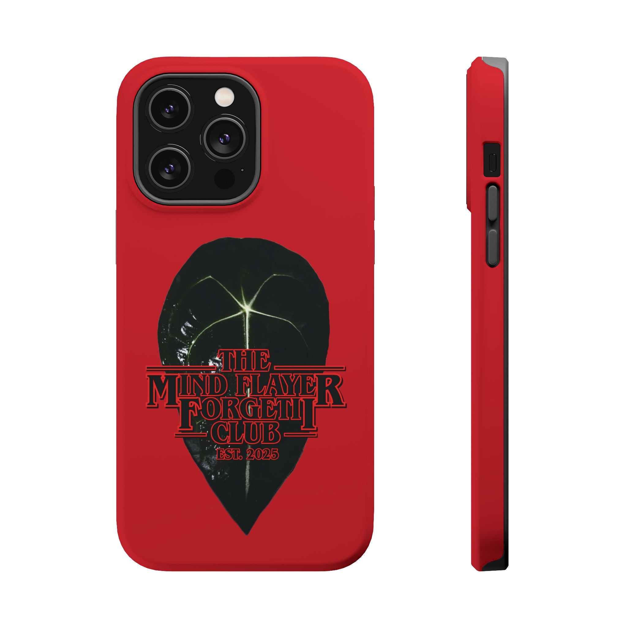 Mind Flayer ForgetIi Club - Red Magnetic Impact‑Resistant Case