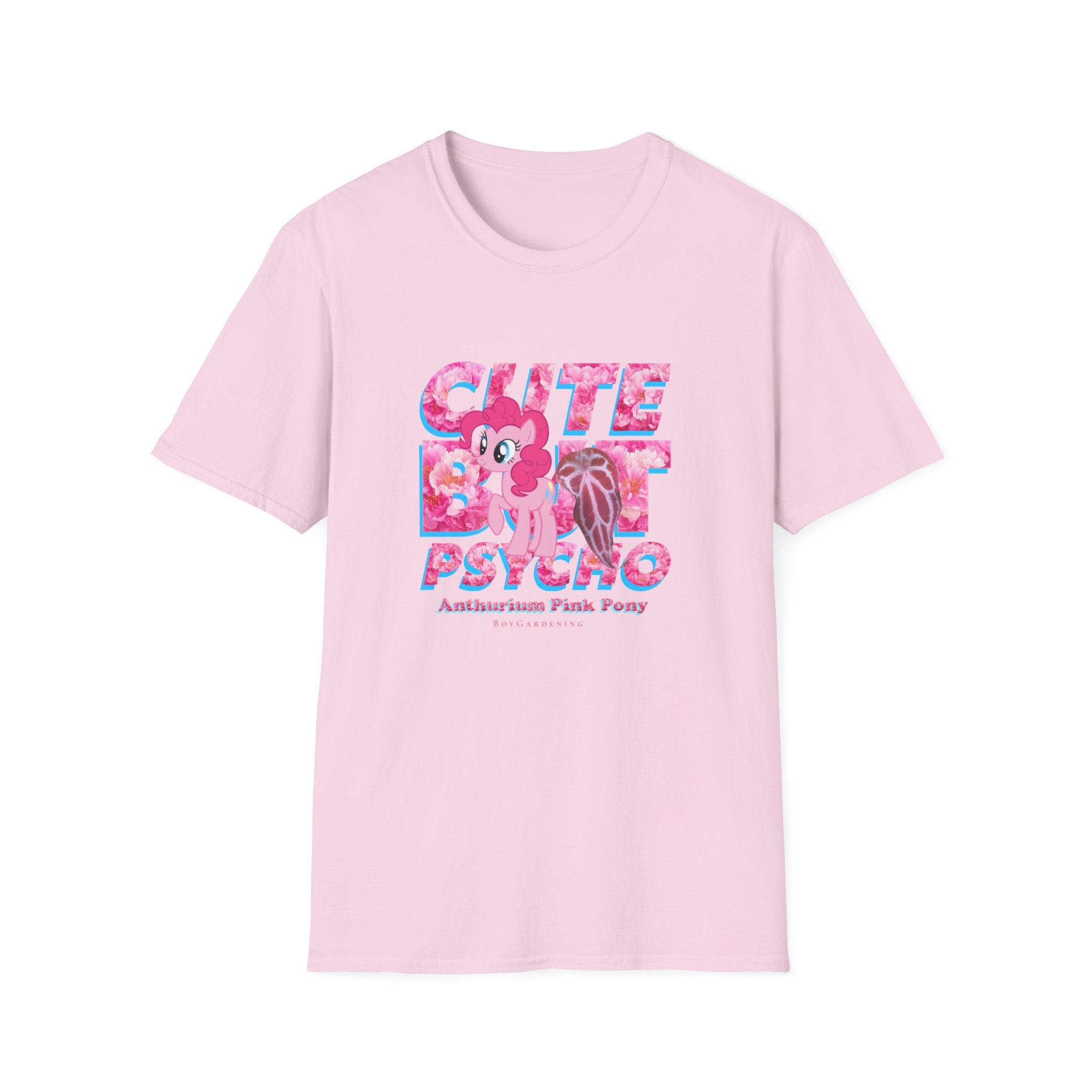 "Cute But Psycho" Tee By The Anthurium Pink Pony Club