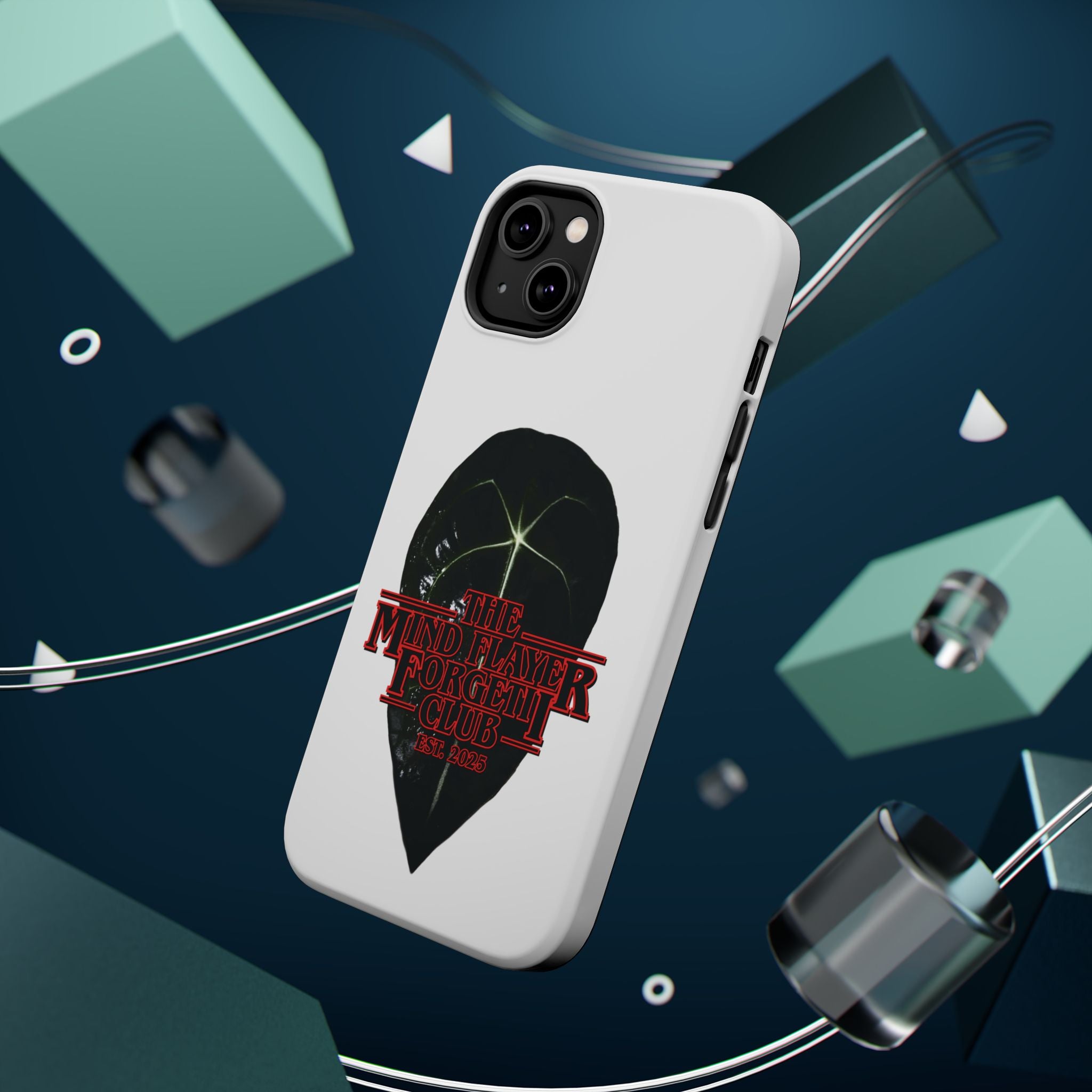 Mind Flayer Forgetii Club - White Magnetic Impact‑Resistant Case