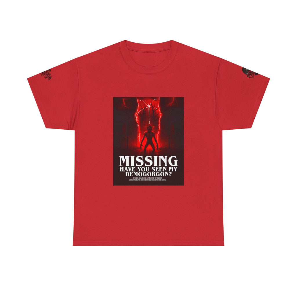 "Missing Demogorgon" Poster Tee