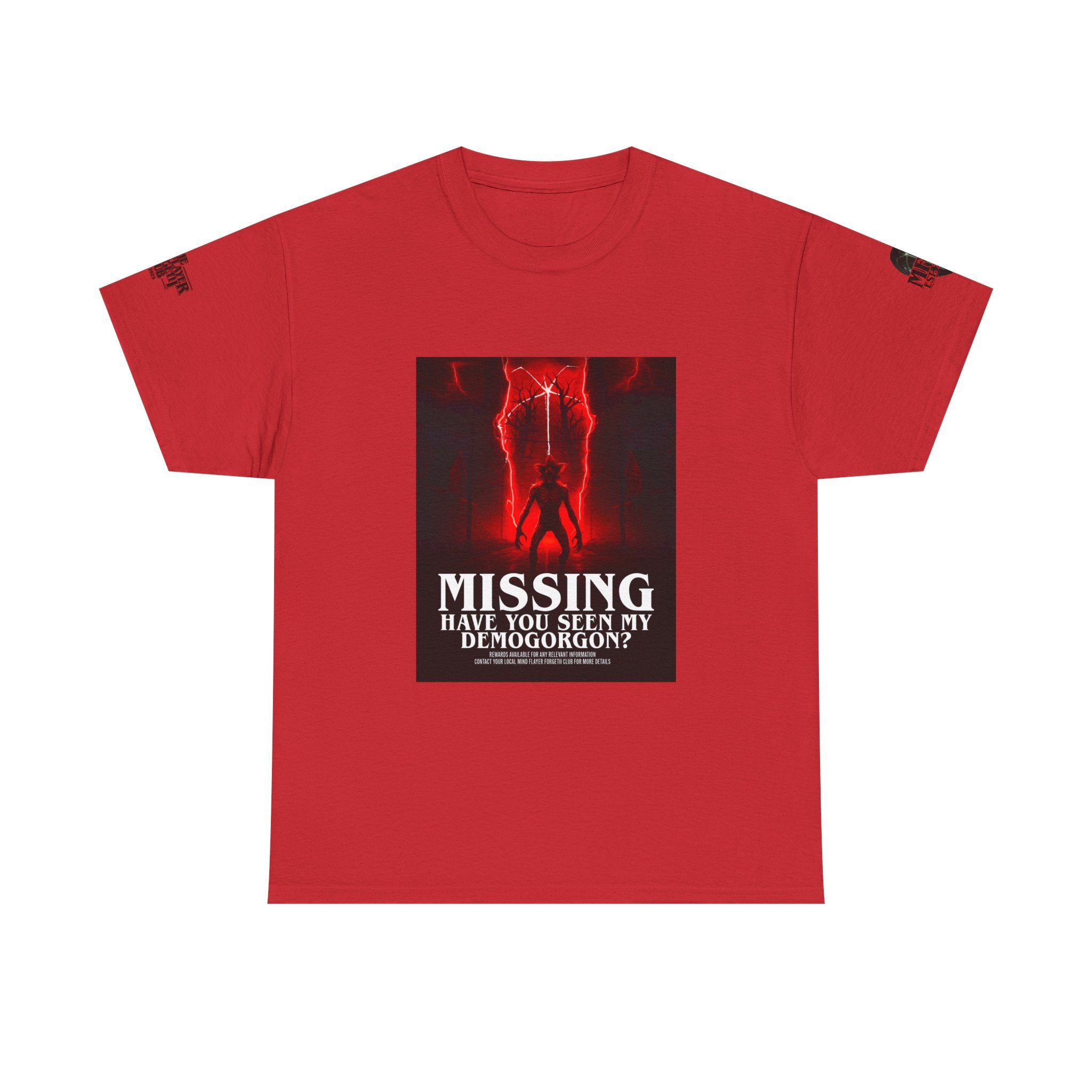 "Missing Demogorgon" Poster Tee