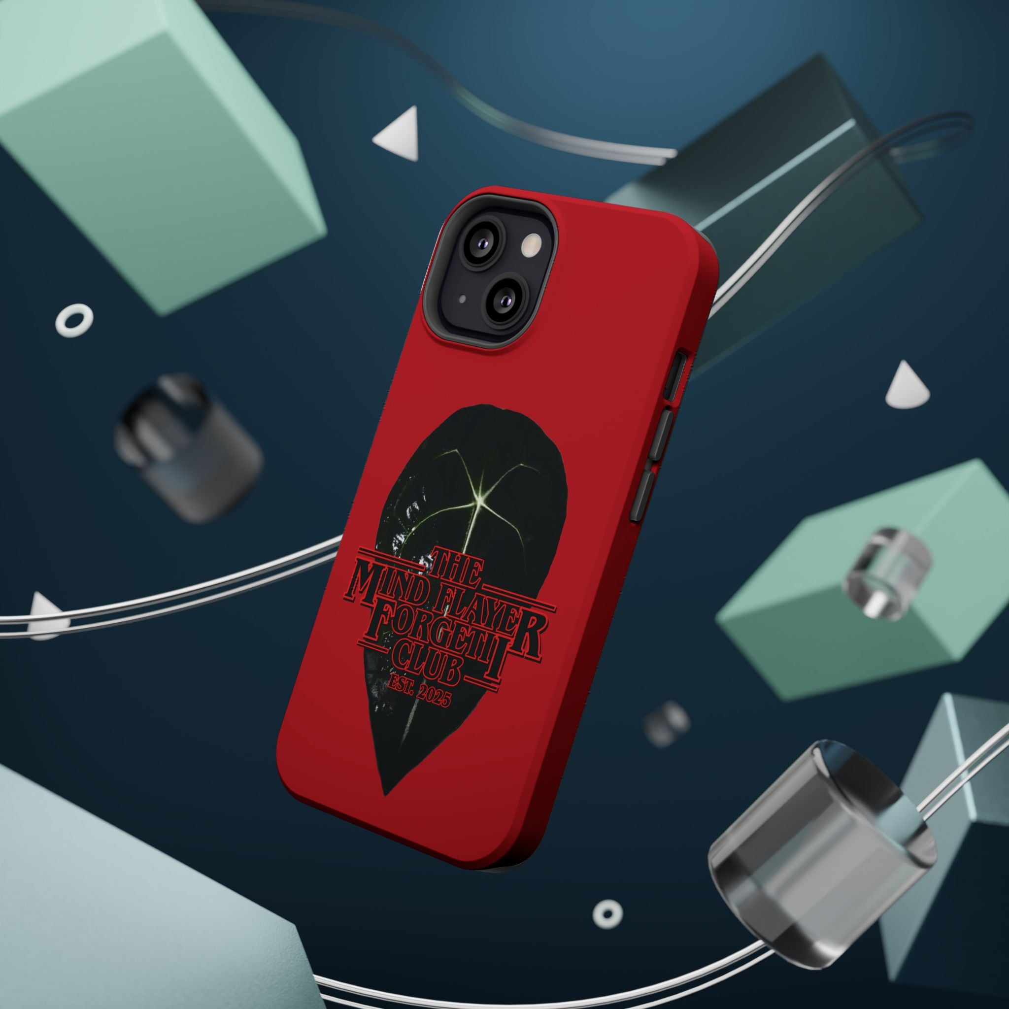 Mind Flayer ForgetIi Club - Red Magnetic Impact‑Resistant Case