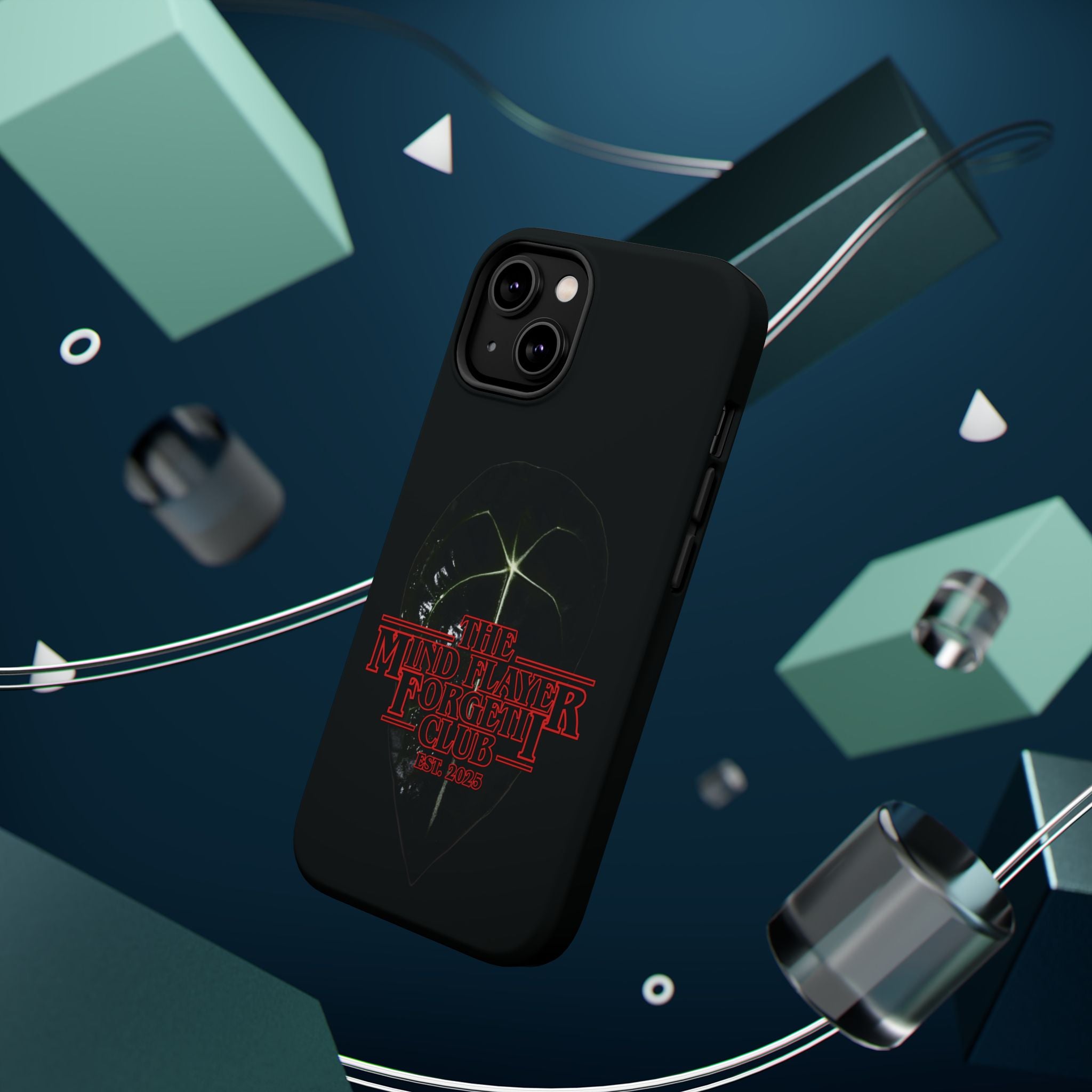 Mind Flayer Forgetii Club - Black Magnetic Impact‑Resistant Case