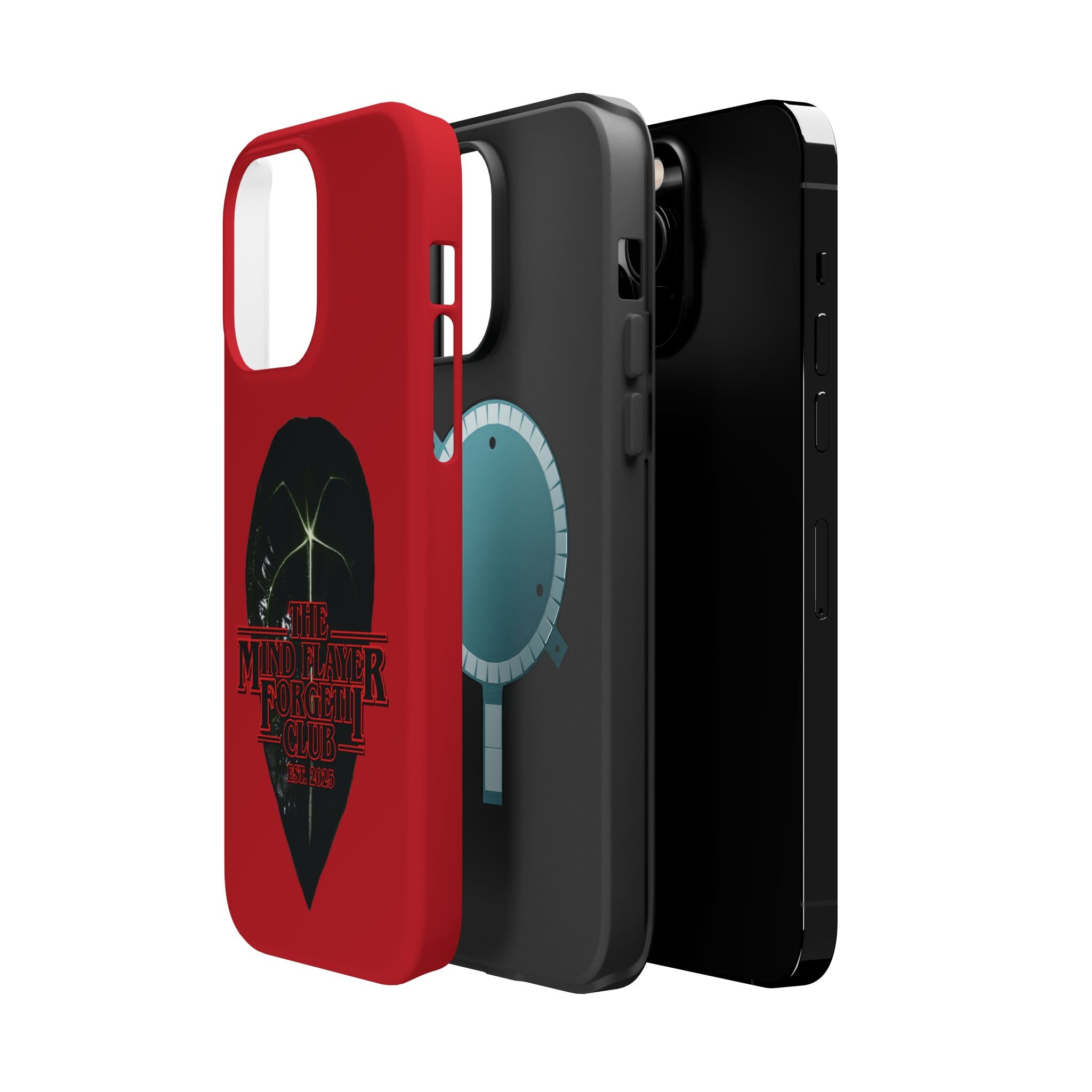 Mind Flayer ForgetIi Club - Red Magnetic Impact‑Resistant Case