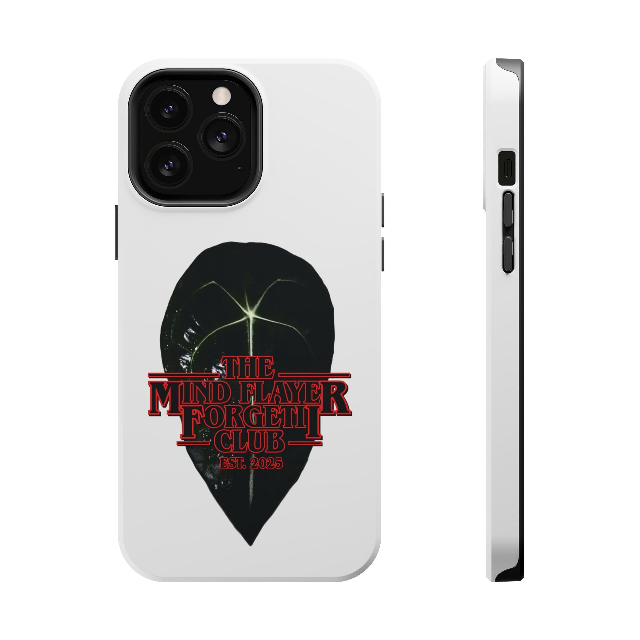 Mind Flayer Forgetii Club - White Magnetic Impact‑Resistant Case