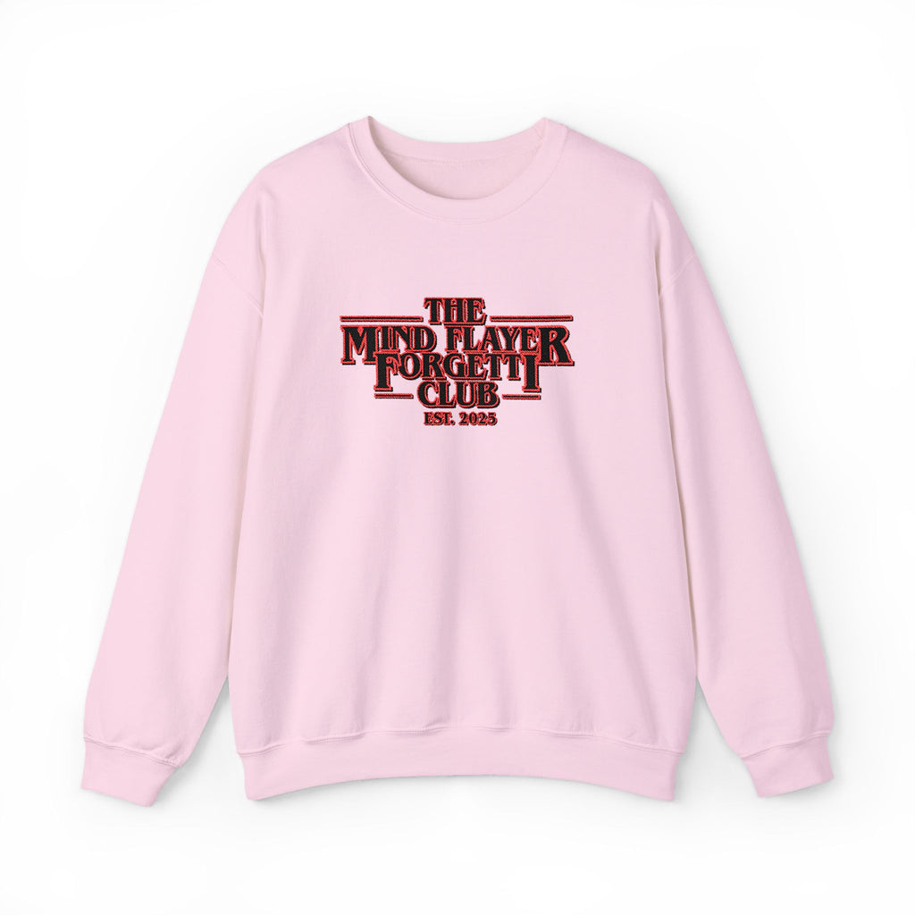 Mind Flayer Forgetii Club Official Logo Embroidered Sweatshirt