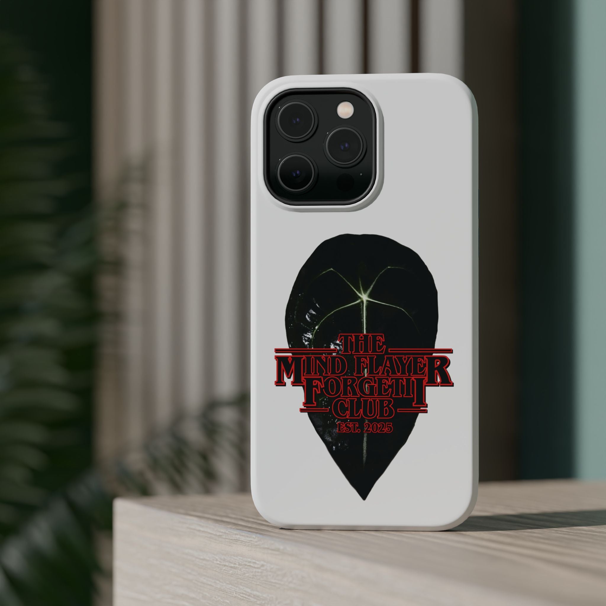 Mind Flayer Forgetii Club - White Magnetic Impact‑Resistant Case