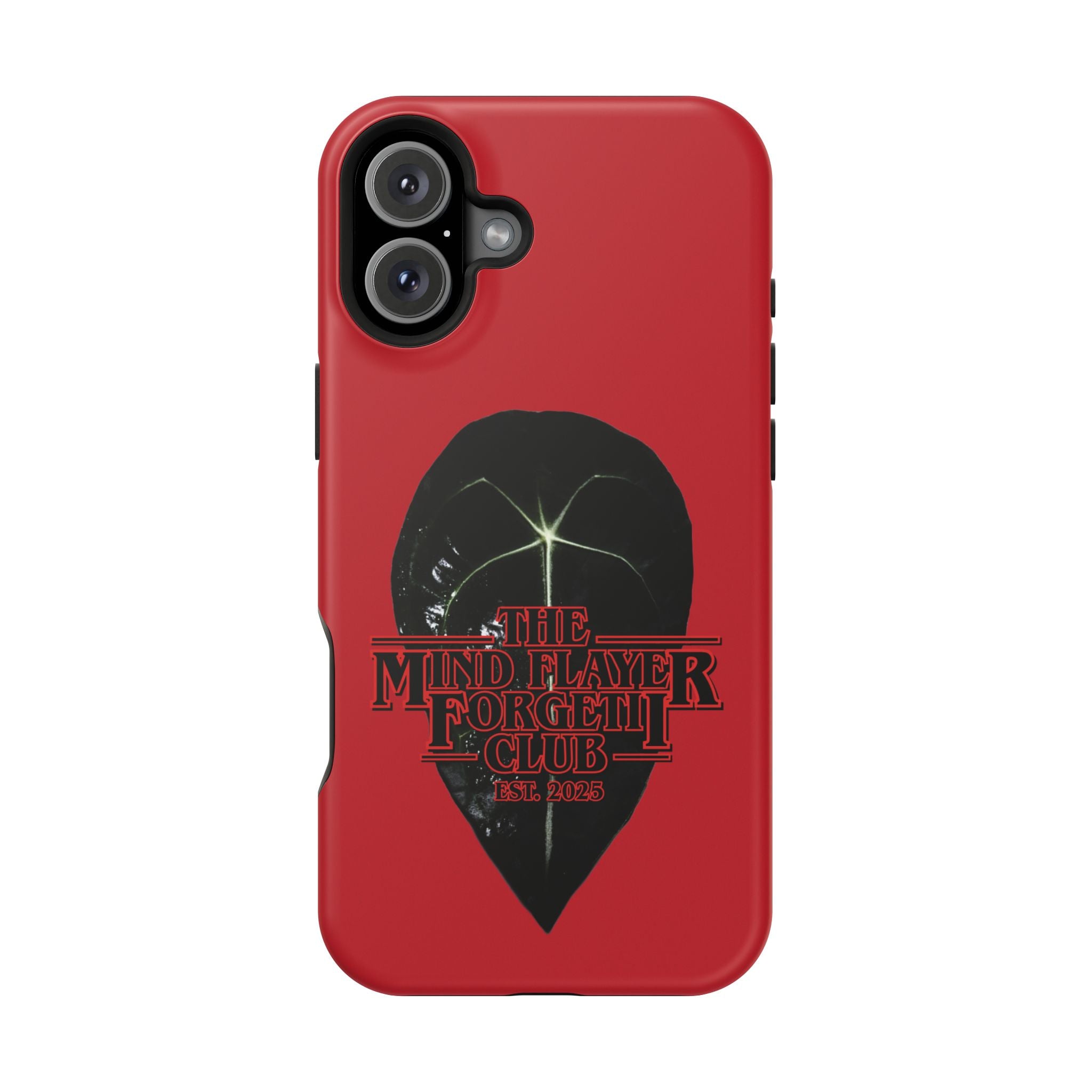 Mind Flayer ForgetIi Club - Red Magnetic Impact‑Resistant Case