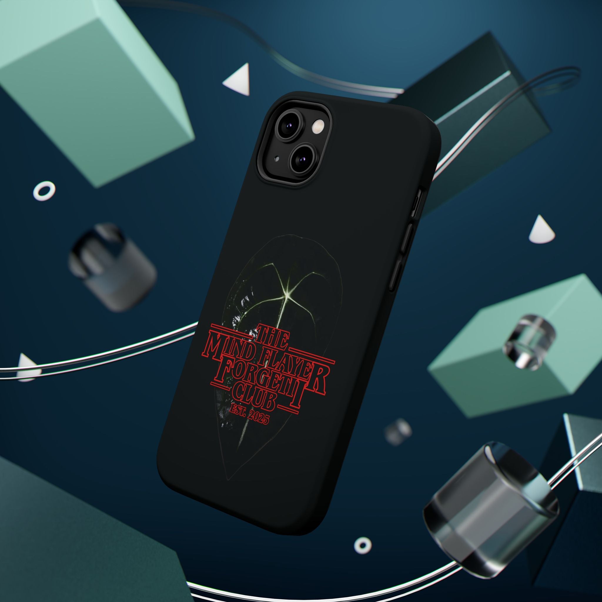 Mind Flayer Forgetii Club - Black Magnetic Impact‑Resistant Case