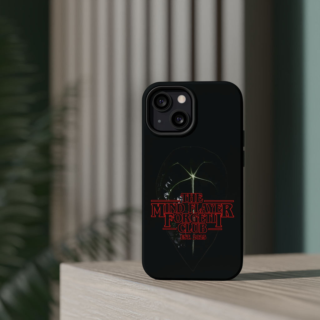 Mind Flayer Forgetii Club - Black Magnetic Impact‑Resistant Case