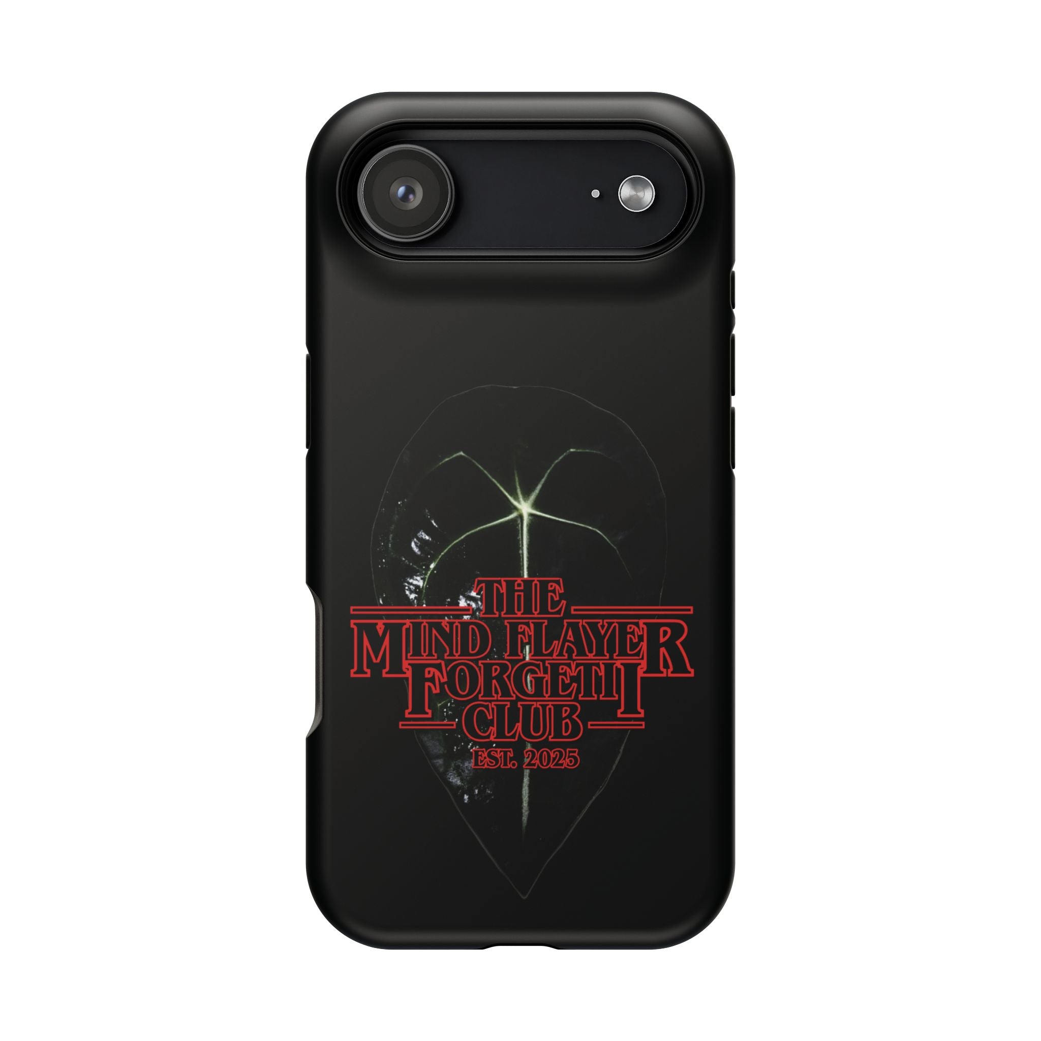 Mind Flayer Forgetii Club - Black Magnetic Impact‑Resistant Case